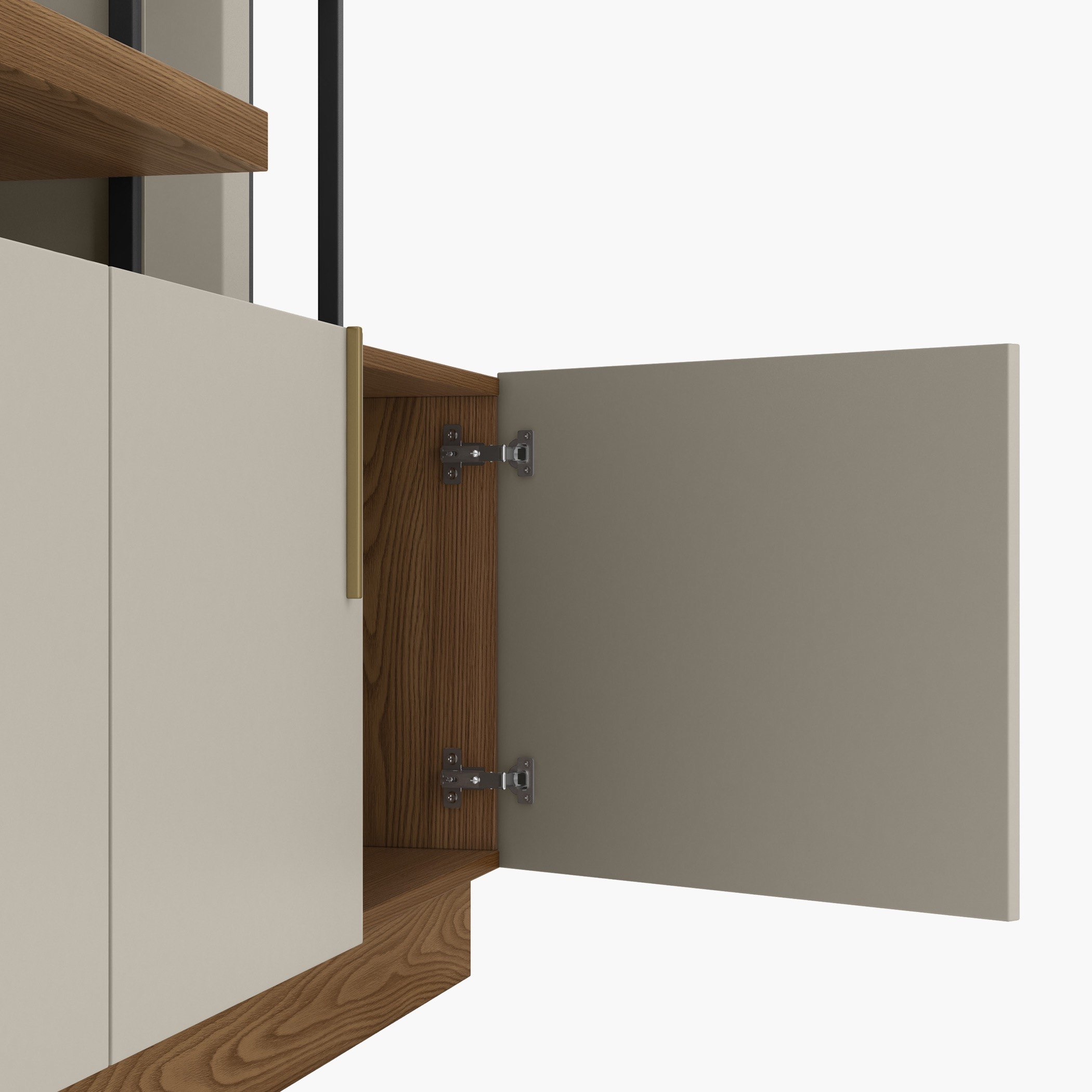 وحدة حائط للتلفزيونات حتى 60 بوصة من لامار-hbxlivingroom-mediaunitsandstorage-wallunits-image-3