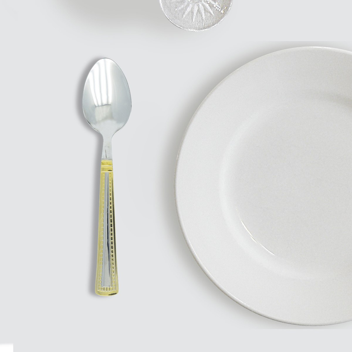 ملاعق حلويات ستانلس ستيل من رويال - طقم من 6 قطع-hbxhomeware-hbxkitchen-image-1