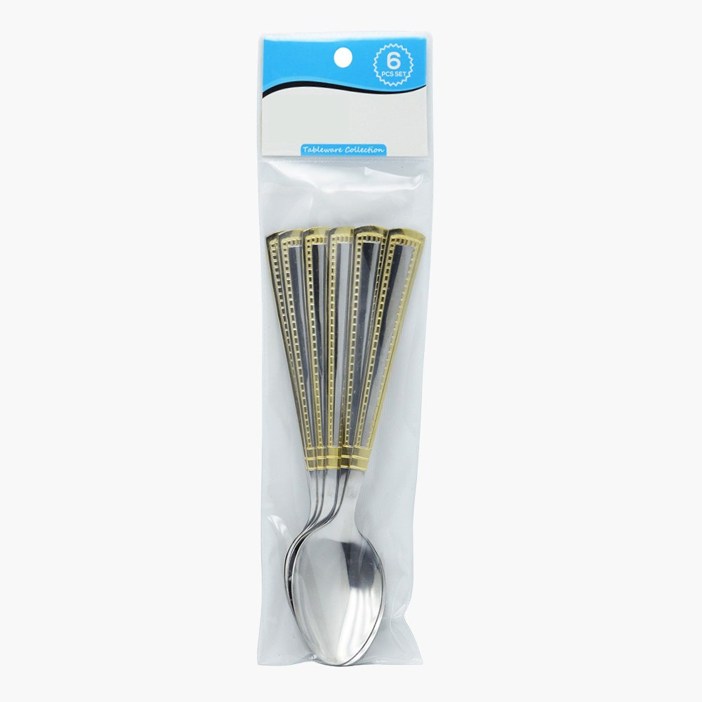 ملاعق حلويات ستانلس ستيل من رويال - طقم من 6 قطع-hbxhomeware-hbxkitchen-image-2