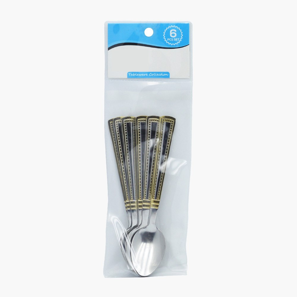 ملاعق شاي ستانلس ستيل من رويال- طقم من 6 قطع-hbxhomeware-hbxkitchen-image-2