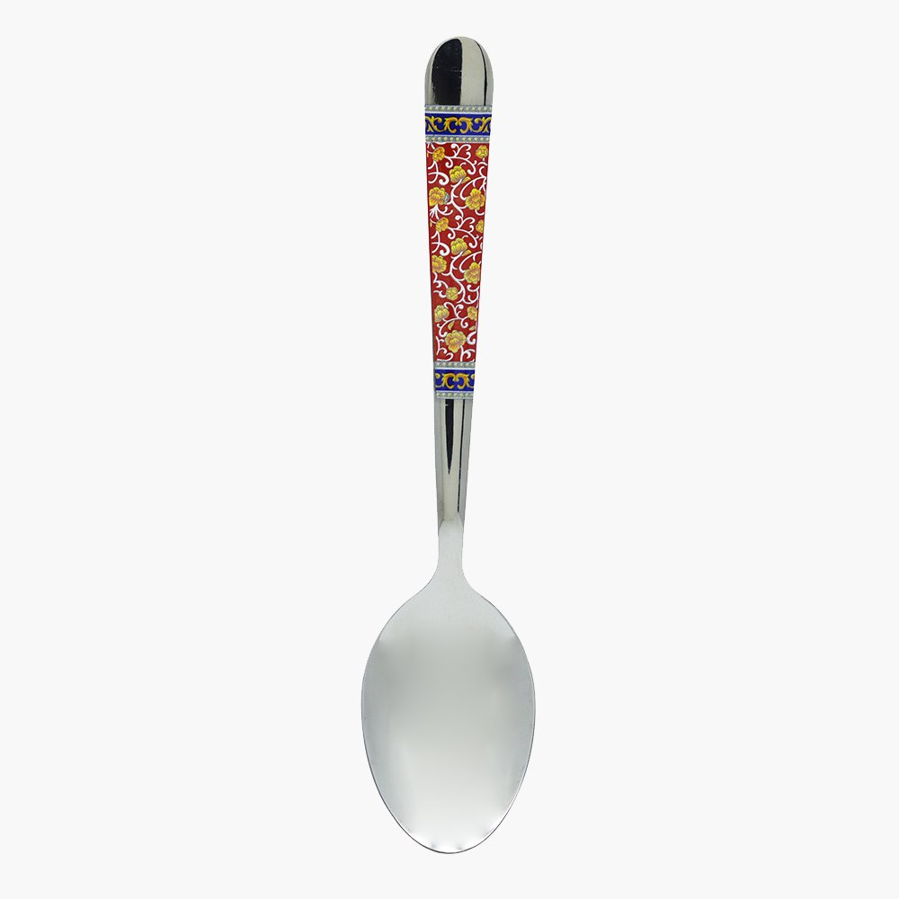 ملاعق تحلية ستانليس ستيل حمراء من ريد لاين - طقم من 6 قطع-hbxhomeware-hbxkitchen-image-2