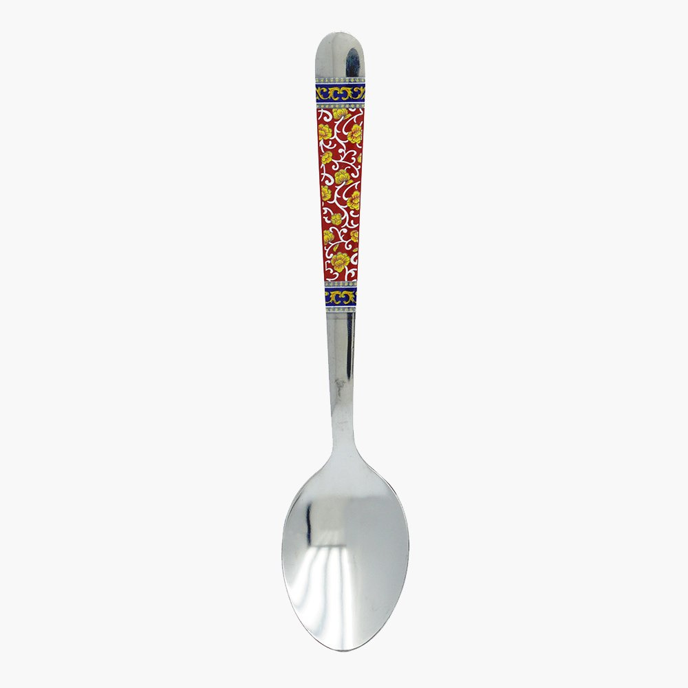 Red Line Stainless Steel Tea Spoon - Set of 6-hbxhomeware-hbxkitchen-image-3
