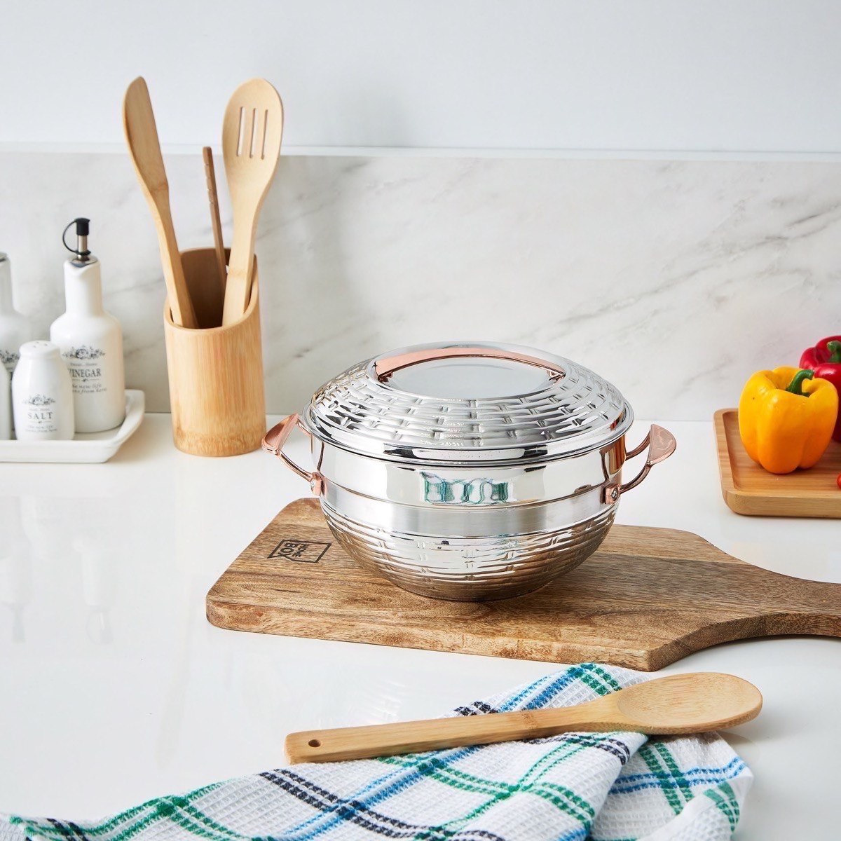 كسرولة ستانلس ستيل من أكورد - 2.5 لتر-hbxdecorandfurnishings-tabletop-serveware-image-4
