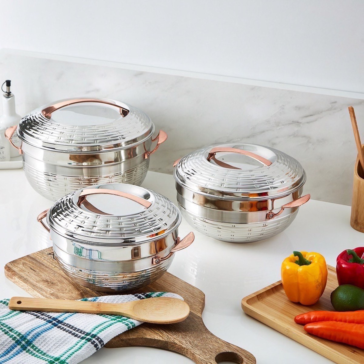 كسرولة ستانلس ستيل من أكورد - 2.5 لتر-hbxdecorandfurnishings-tabletop-serveware-image-5