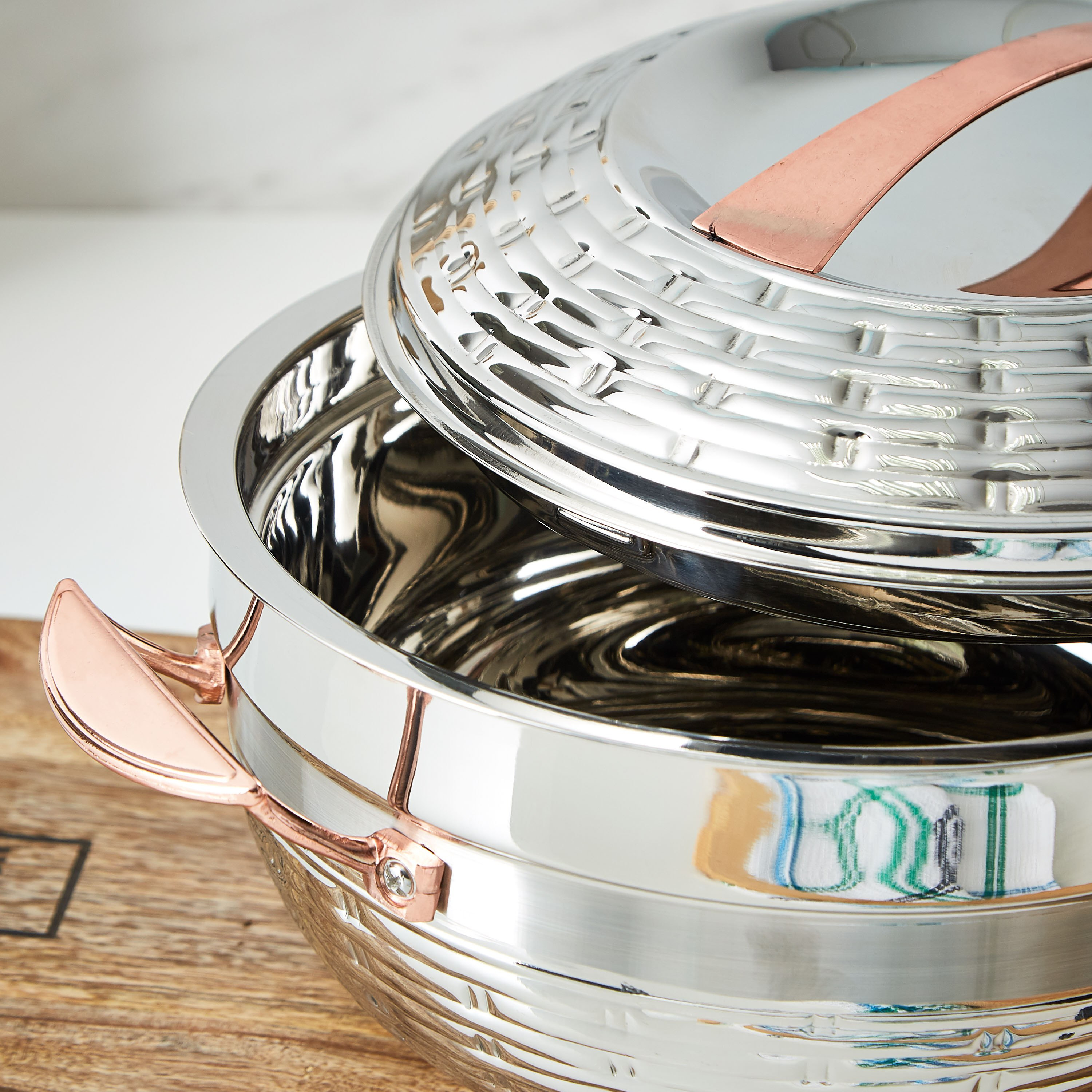 كسرولة ستانلس ستيل من أكورد - 3.5 لتر-hbxdecorandfurnishings-tabletop-serveware-image-3