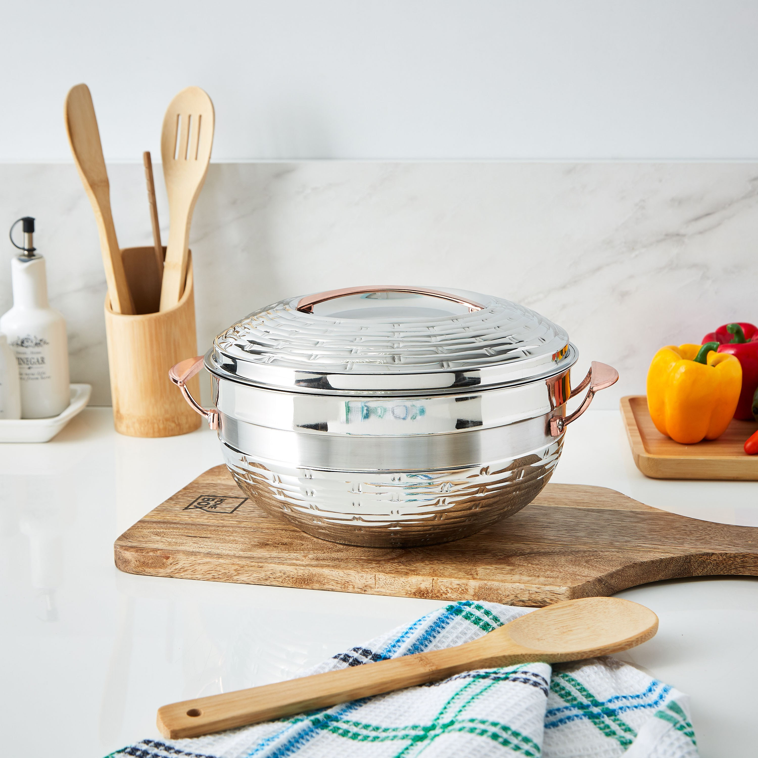 كسرولة ستانلس ستيل من أكورد - 3.5 لتر-hbxdecorandfurnishings-tabletop-serveware-image-4