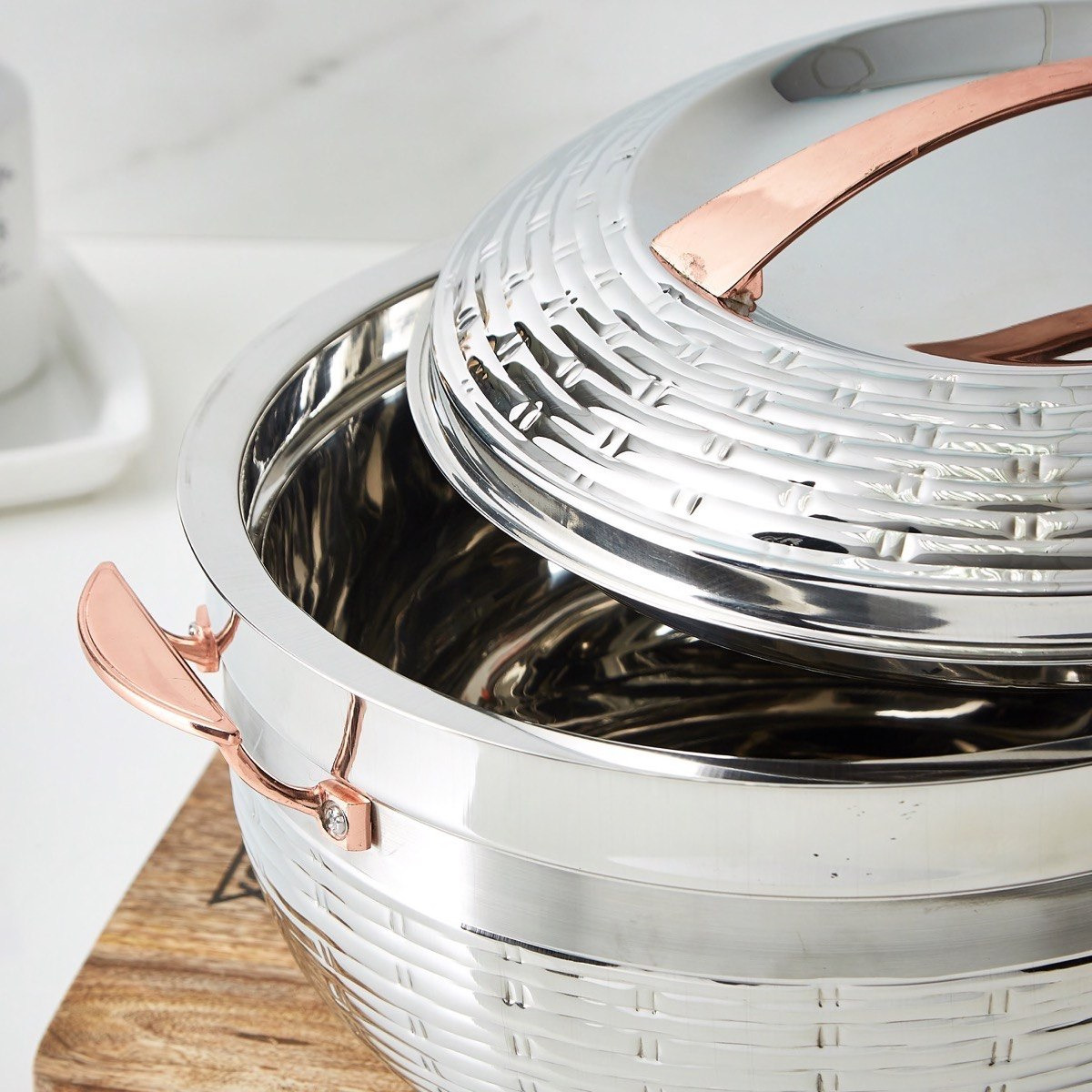 Accord Stainless Steel Casserole - 5 L-hbxdecorandfurnishings-tabletop-serveware-image-3