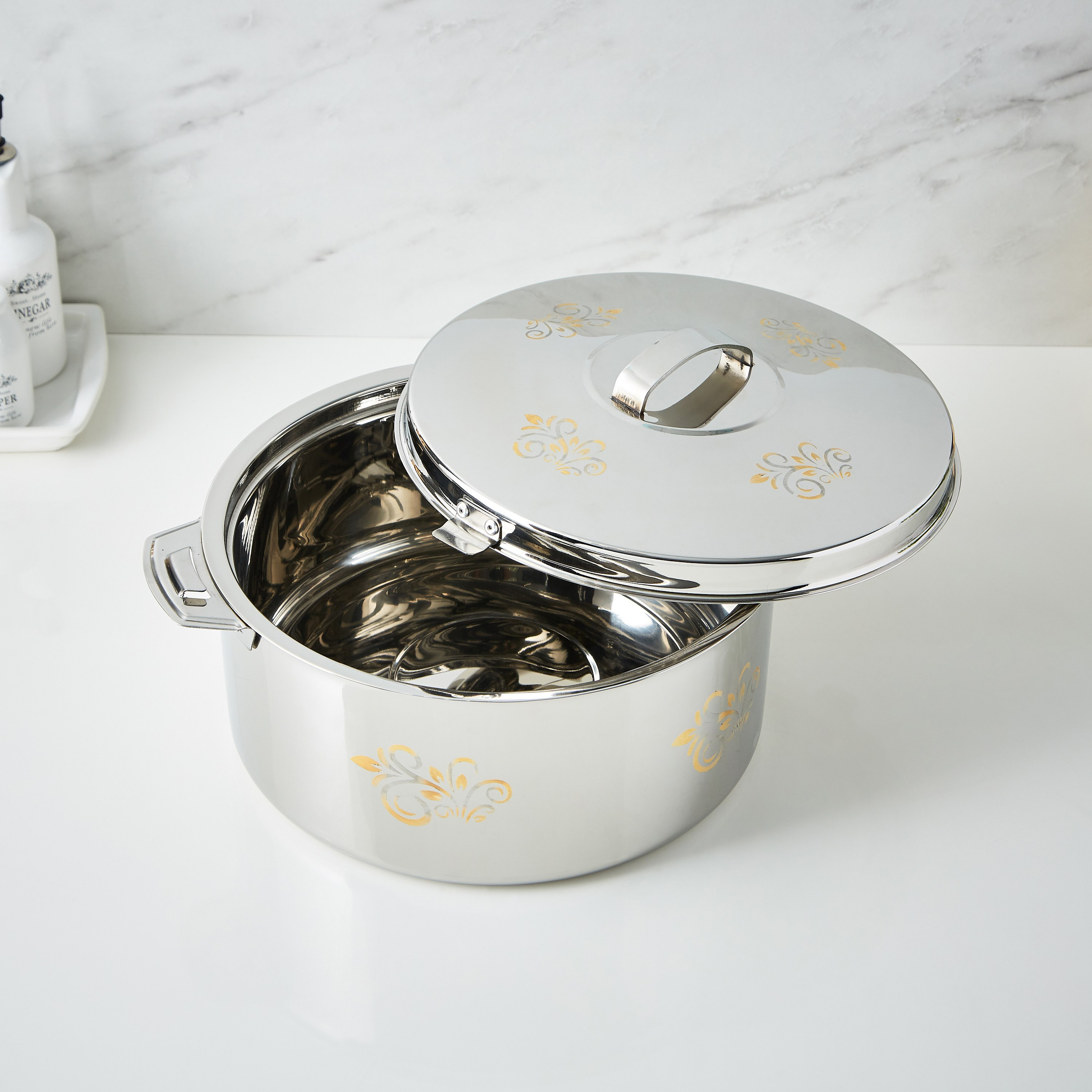 Accord Stainless Steel Casserole - 6 L-hbxdecorandfurnishings-tabletop-serveware-image-2