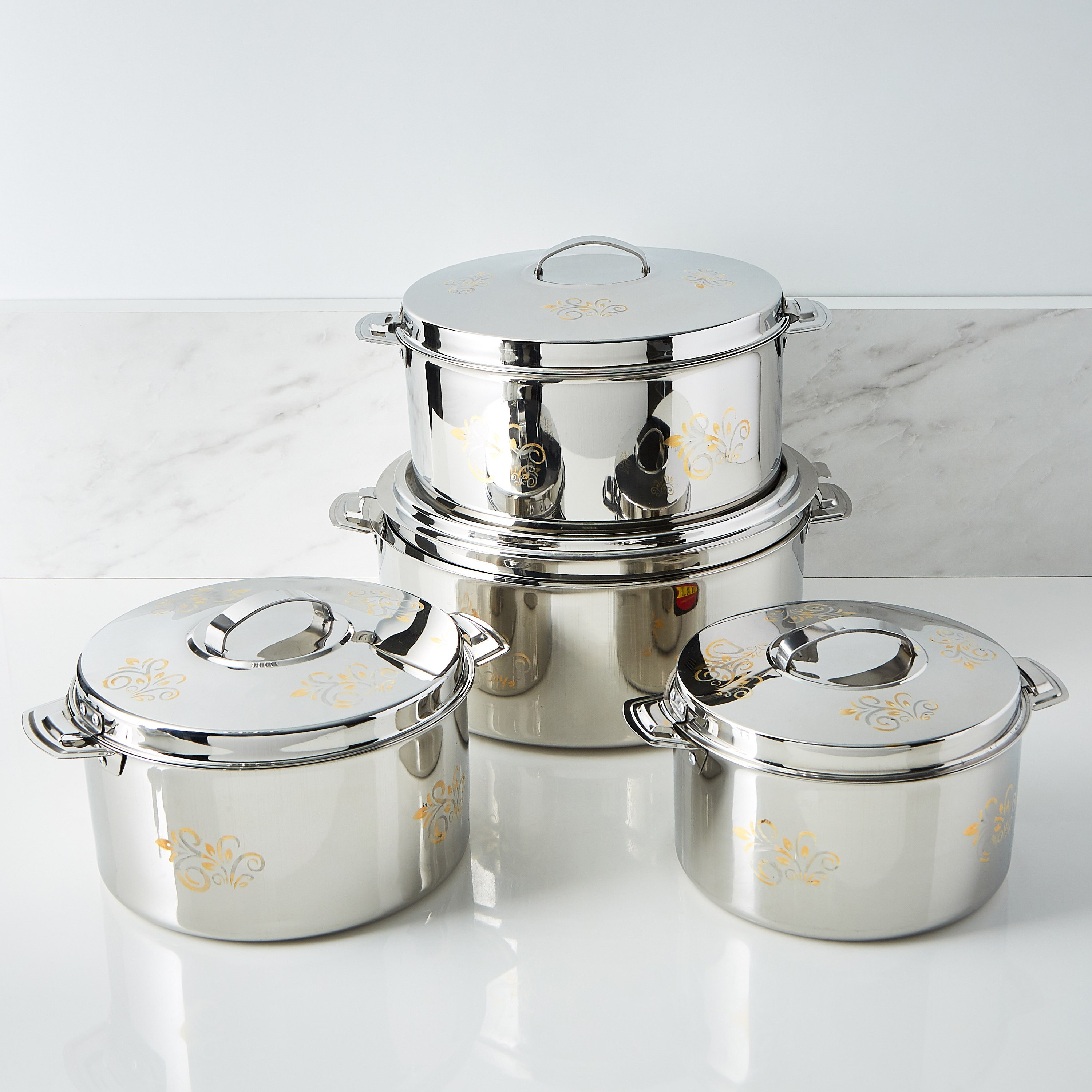 Accord Stainless Steel Casserole - 6 L-hbxdecorandfurnishings-tabletop-serveware-image-4