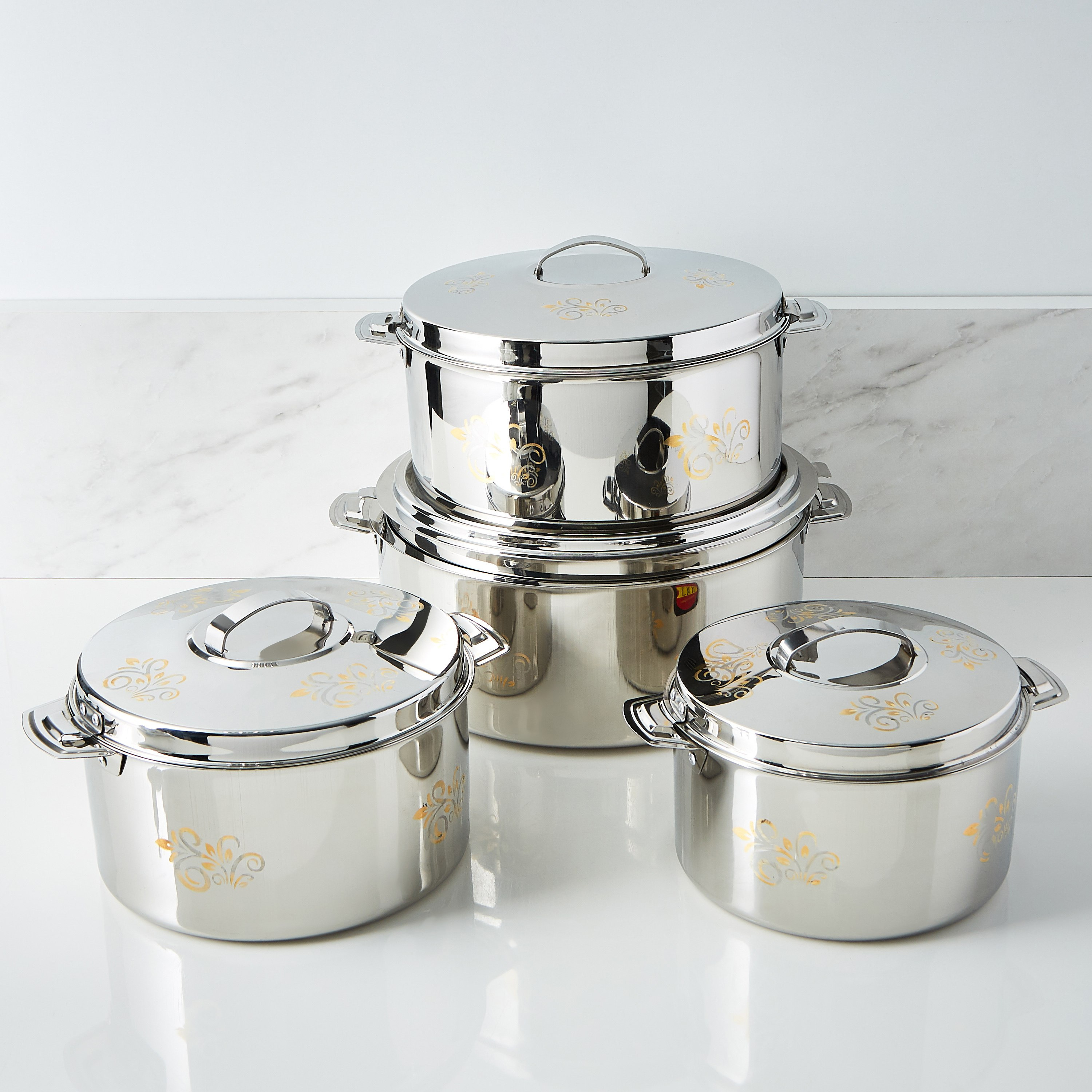 Accord Stainless Steel Casserole - 8 L-hbxdecorandfurnishings-tabletop-serveware-image-5