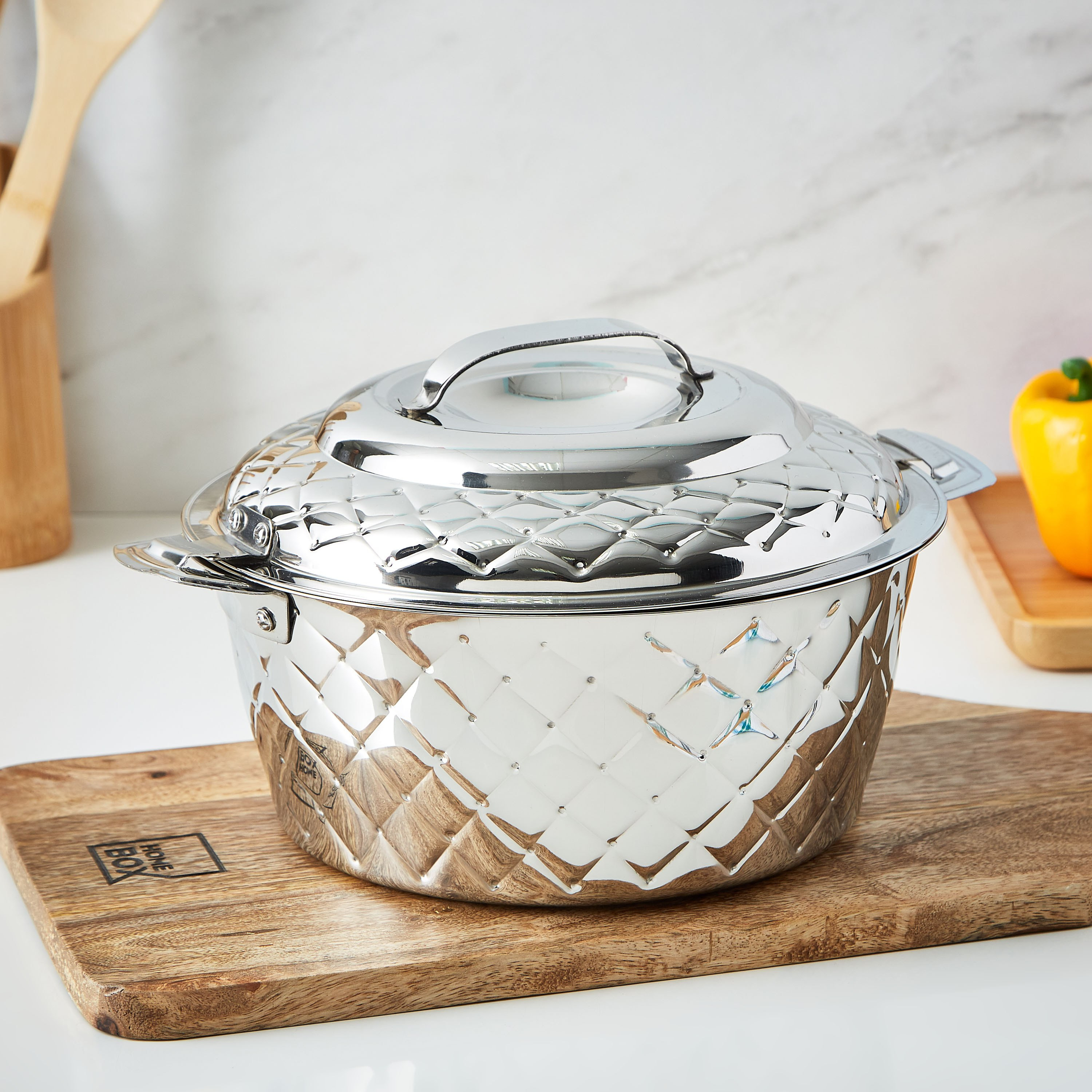 كسرولة ستانلس ستيل من أكورد - 3 لتر-hbxdecorandfurnishings-tabletop-serveware-image-1