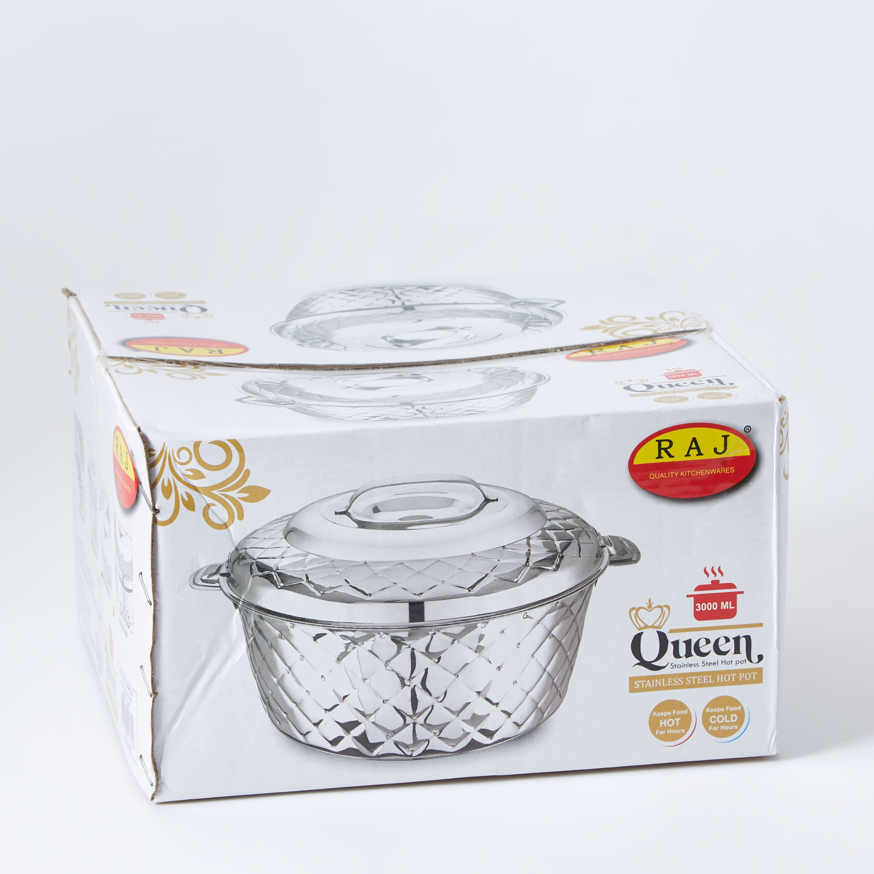 كسرولة ستانلس ستيل من أكورد - 3 لتر-hbxdecorandfurnishings-tabletop-serveware-image-6