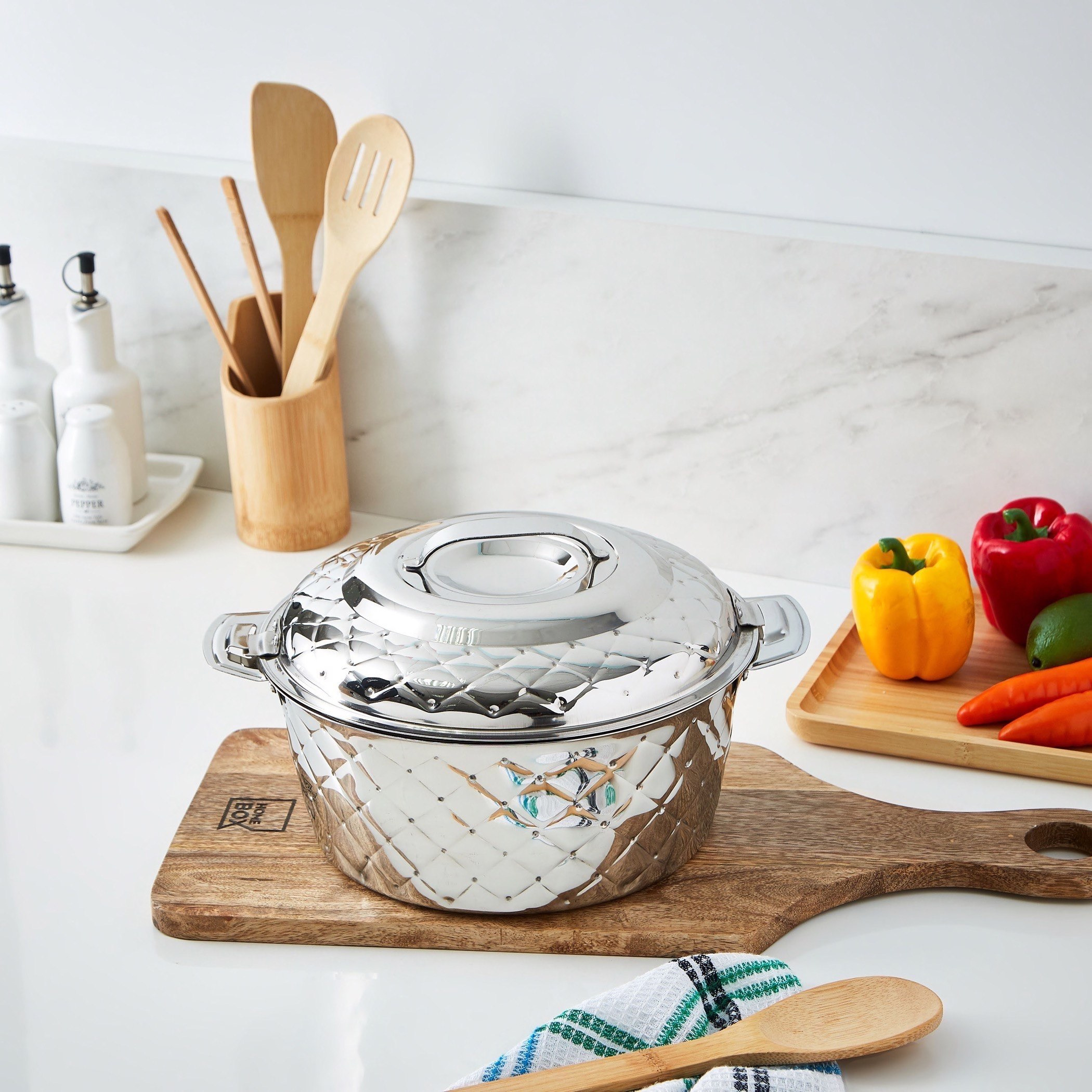 كسرولة ستانلس ستيل من أكورد - 4 لتر-hbxdecorandfurnishings-tabletop-serveware-image-4