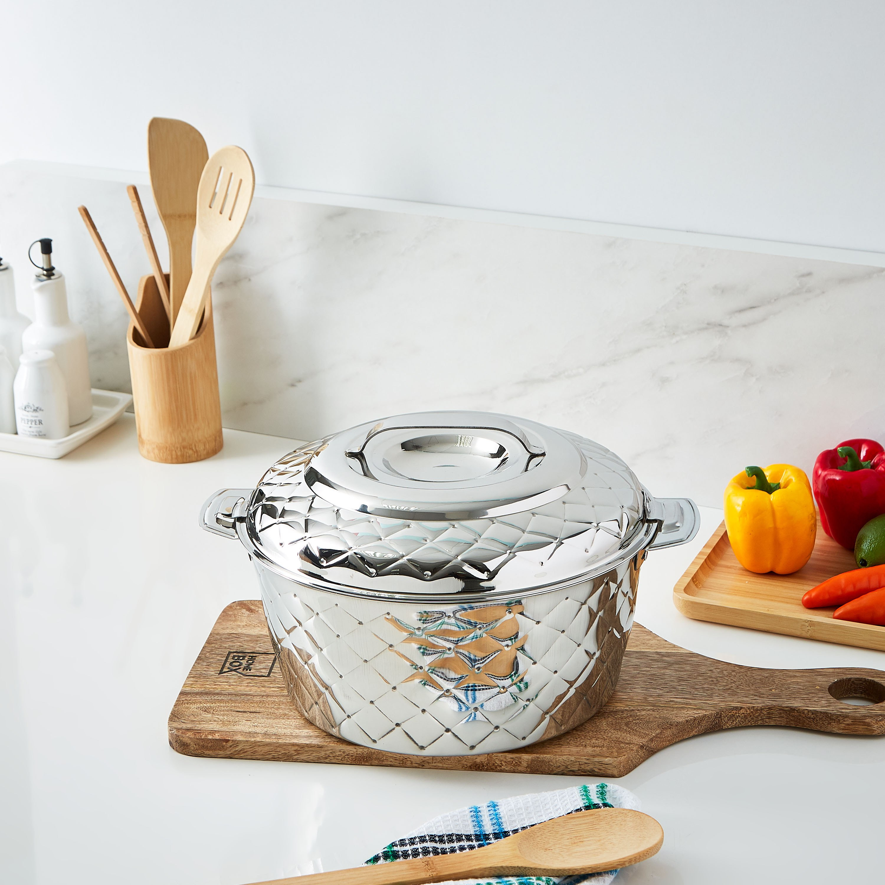 كسرولة ستانلس ستيل من أكورد - 6 لتر-hbxdecorandfurnishings-tabletop-serveware-image-4
