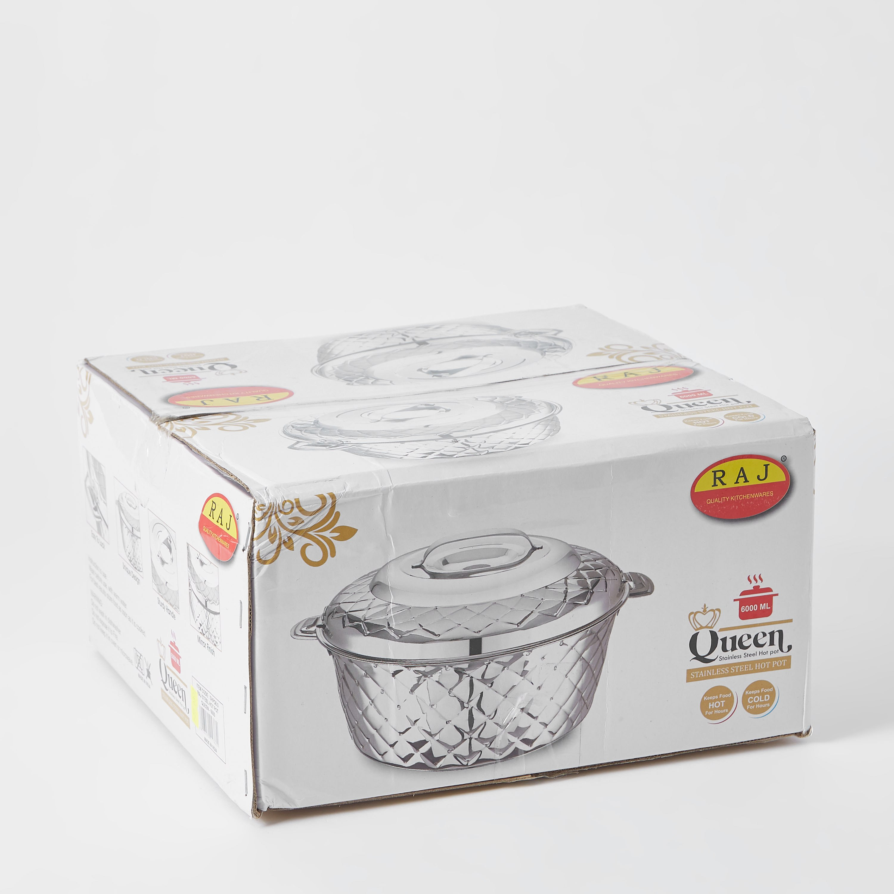 كسرولة ستانلس ستيل من أكورد - 6 لتر-hbxdecorandfurnishings-tabletop-serveware-image-6