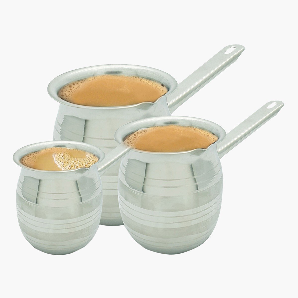 طقم تسخين القهوة ستانلس ستيل من 3 قطع-hbxdecorandfurnishings-tabletop-serveware-image-4