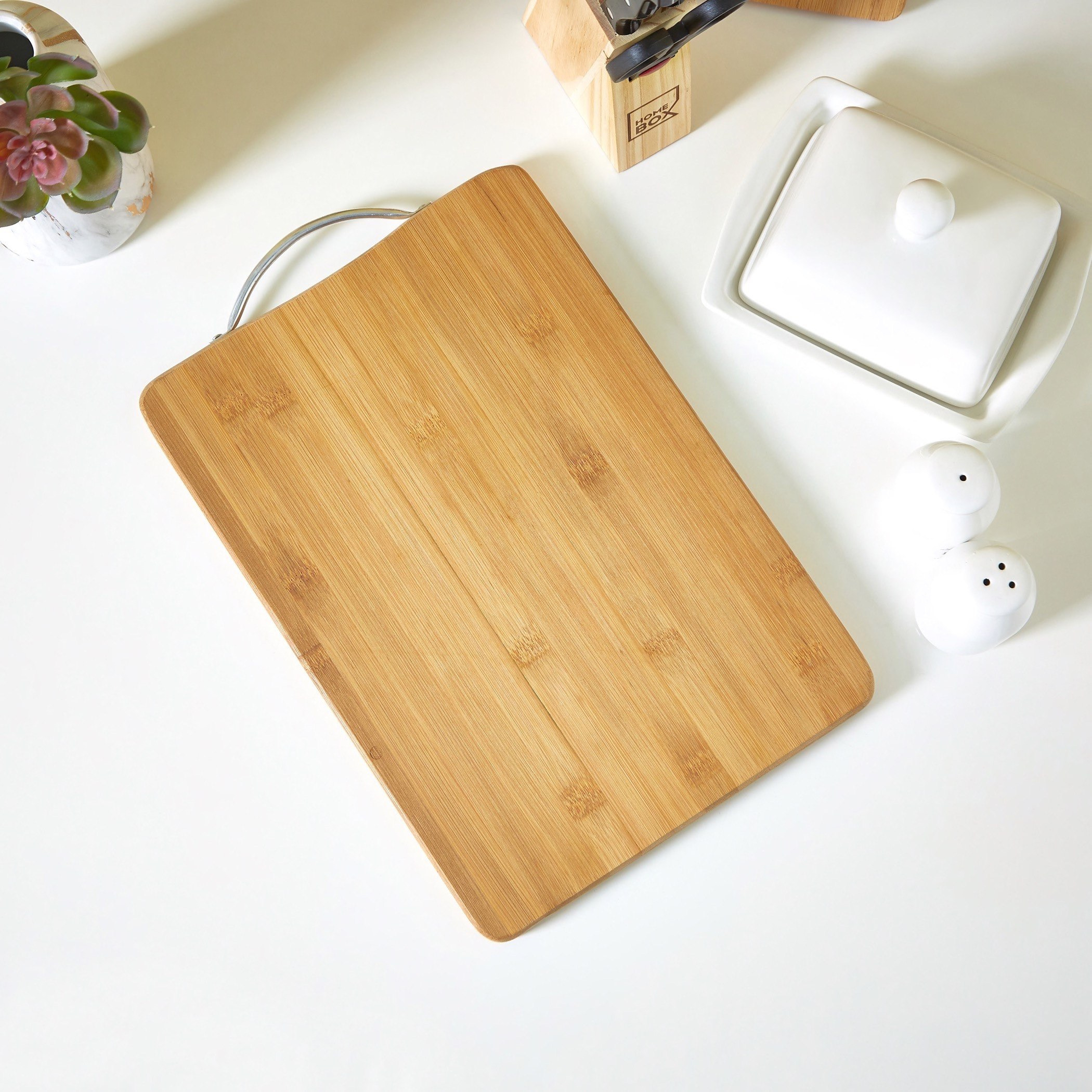 لوح تقطيع خشبي متوسط - 34 × 24 سم-hbxkitchen-kitchenware-foodpreparation-image-1