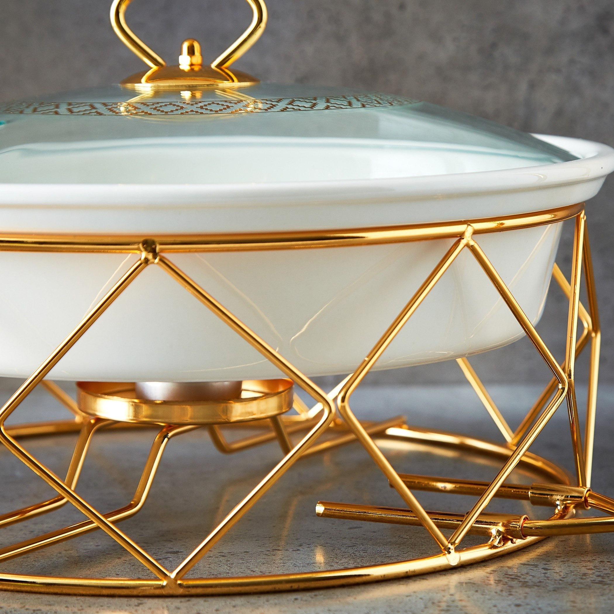 صحن مسخن مستدير - 2 لتر-hbxdecorandfurnishings-tabletop-serveware-image-4