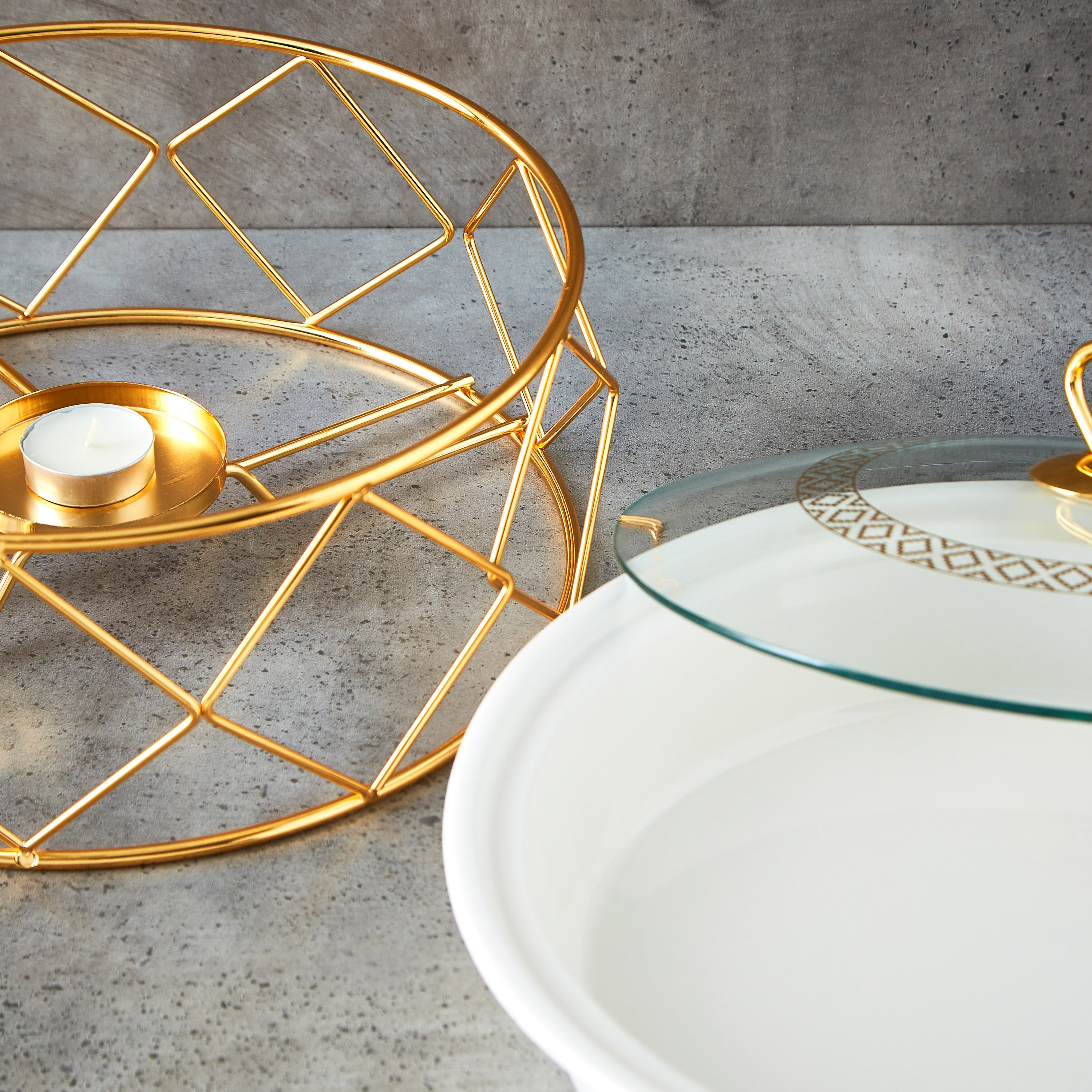 صحن مسخن مستدير - 2 لتر-hbxdecorandfurnishings-tabletop-serveware-image-5