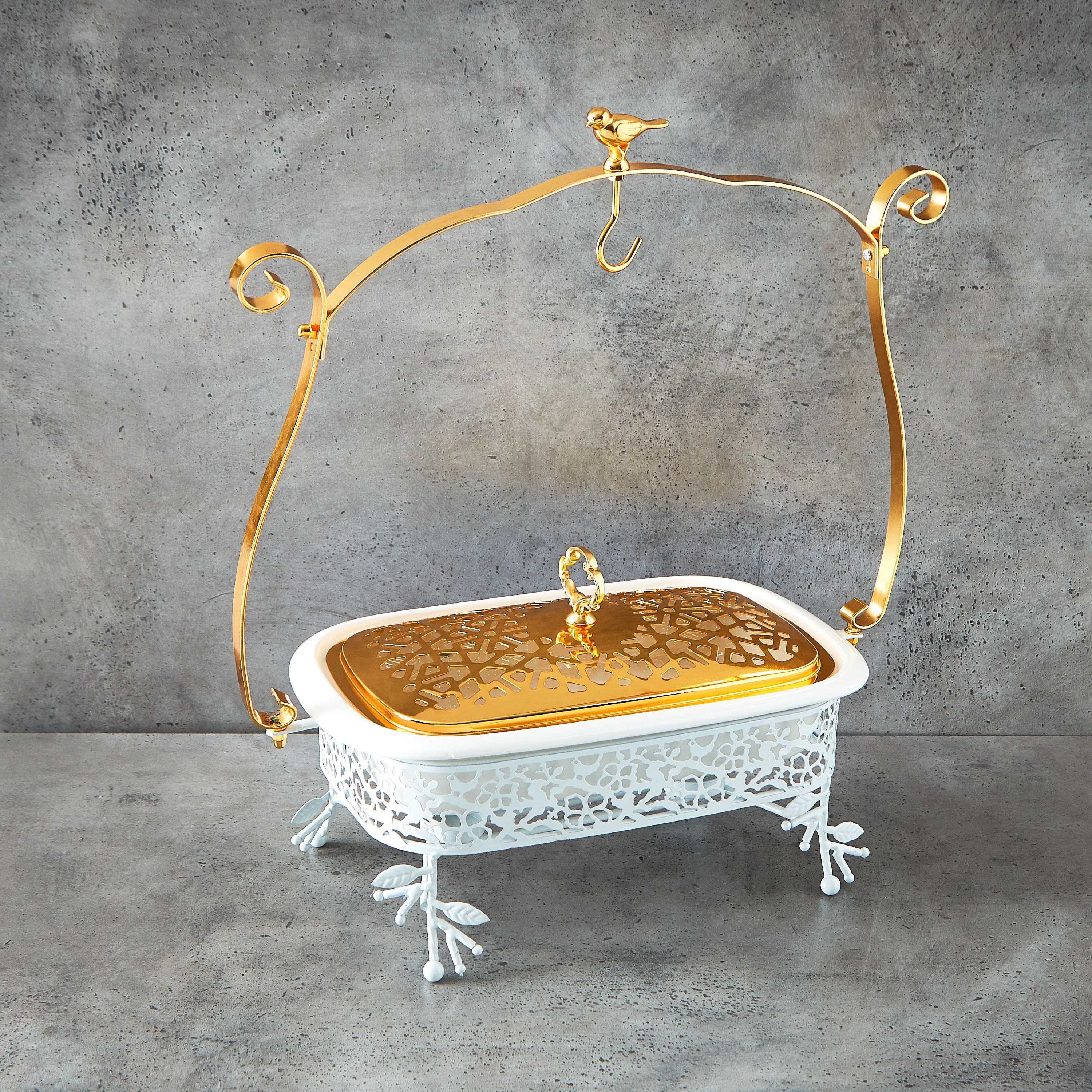 Rectangular Chafing Dish - 1.6 L-hbxdecorandfurnishings-tabletop-serveware-image-2