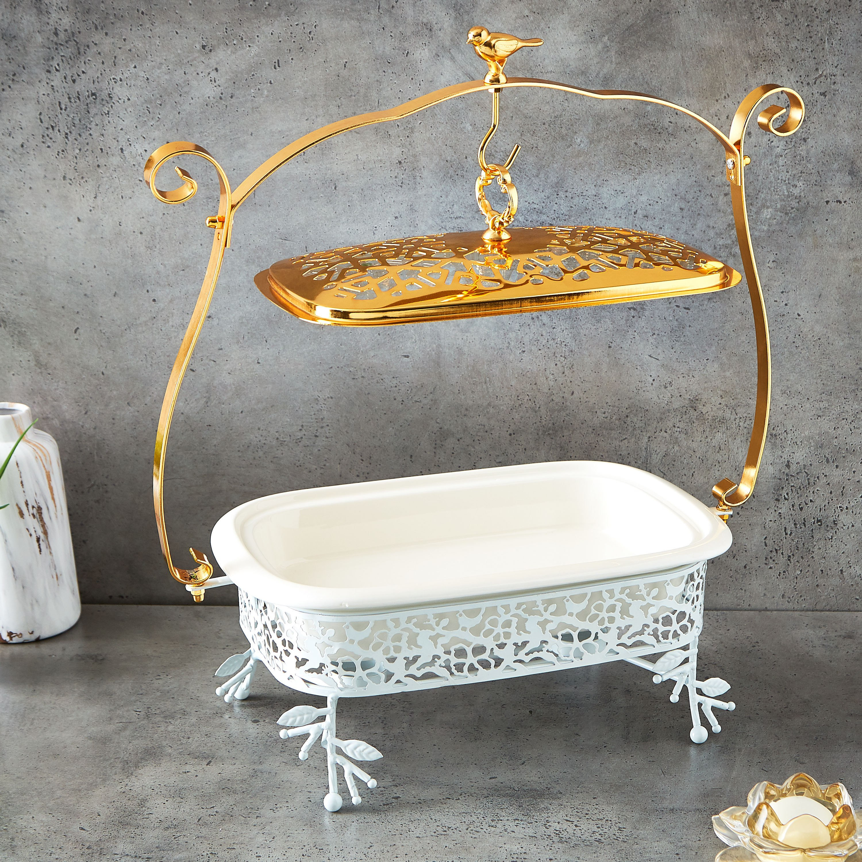 Rectangular Chafing Dish - 1.6 L-hbxdecorandfurnishings-tabletop-serveware-image-6
