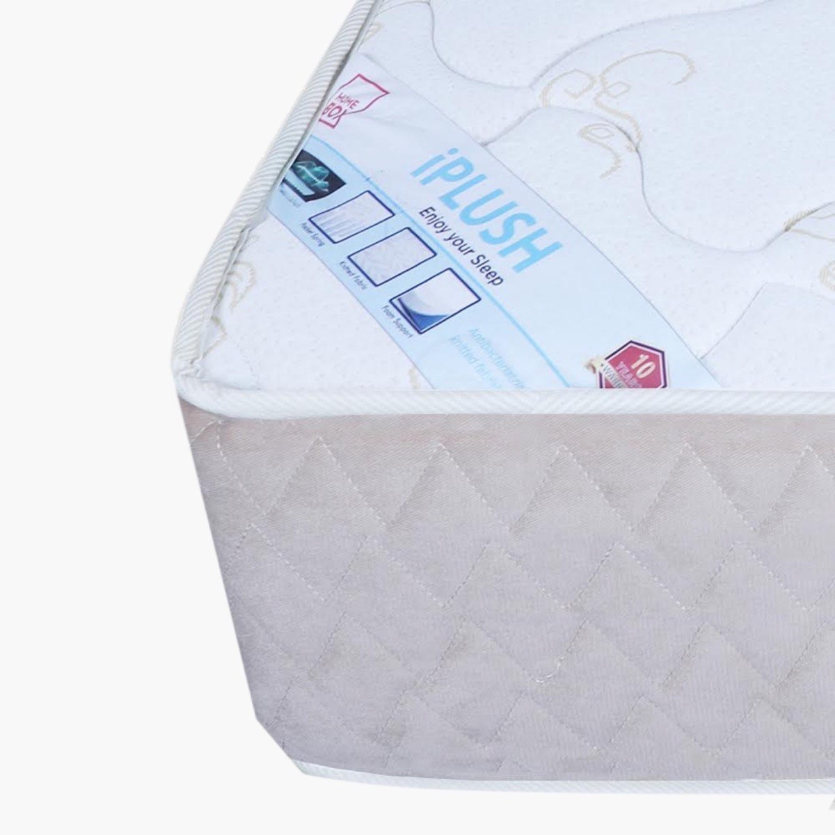 iPlush King Size Mattress - 180x200x28 cm-hbxfurniture-mattresses-king-image-5