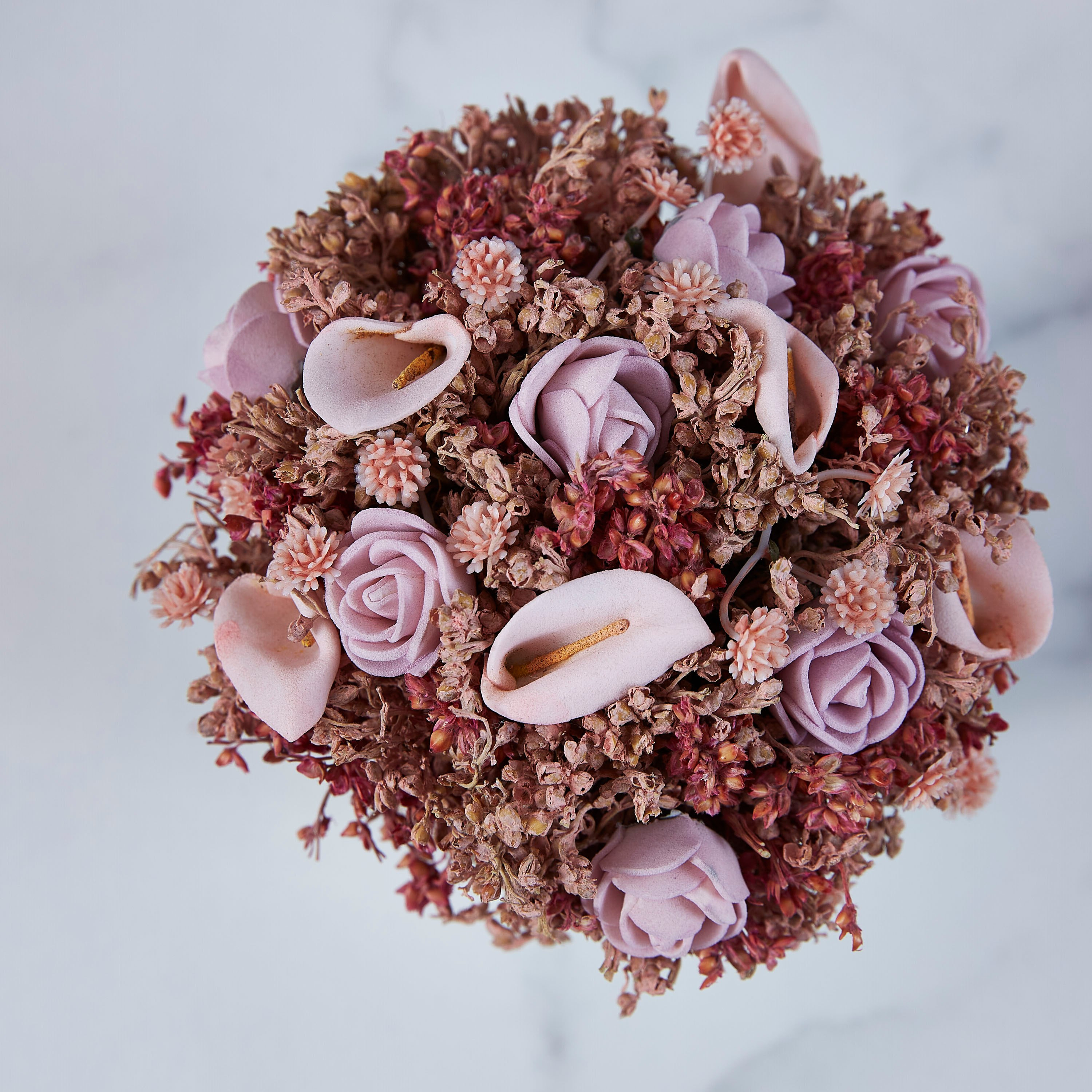 إصيص طويل مع زهور كالا صغيرة من آيريس- 14 سم-hbxdecorandfurnishings-homeaccessories-artificialflowersandplants-image-2
