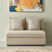 Giovanni Large and Luxurious Fabric Armless Chair-Modular Sofas-thumbnail-1