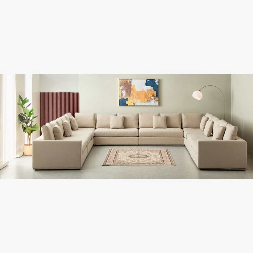 Giovanni Large and Luxurious Fabric Corner Sofa-Modular Sofas-image-10