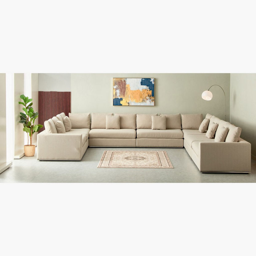 Giovanni Large and Luxurious Fabric Corner Sofa-Modular Sofas-image-11