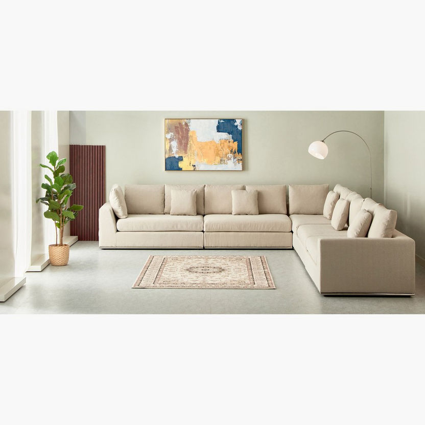 Giovanni Large and Luxurious Fabric Corner Sofa-Modular Sofas-image-12