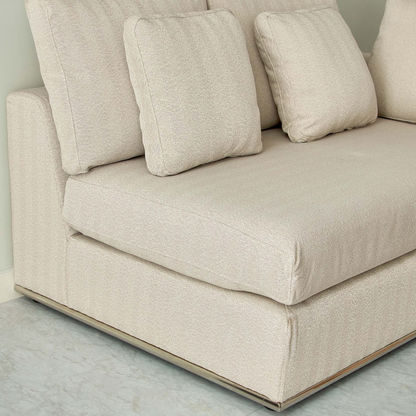 Giovanni Large and Luxurious Fabric Corner Sofa