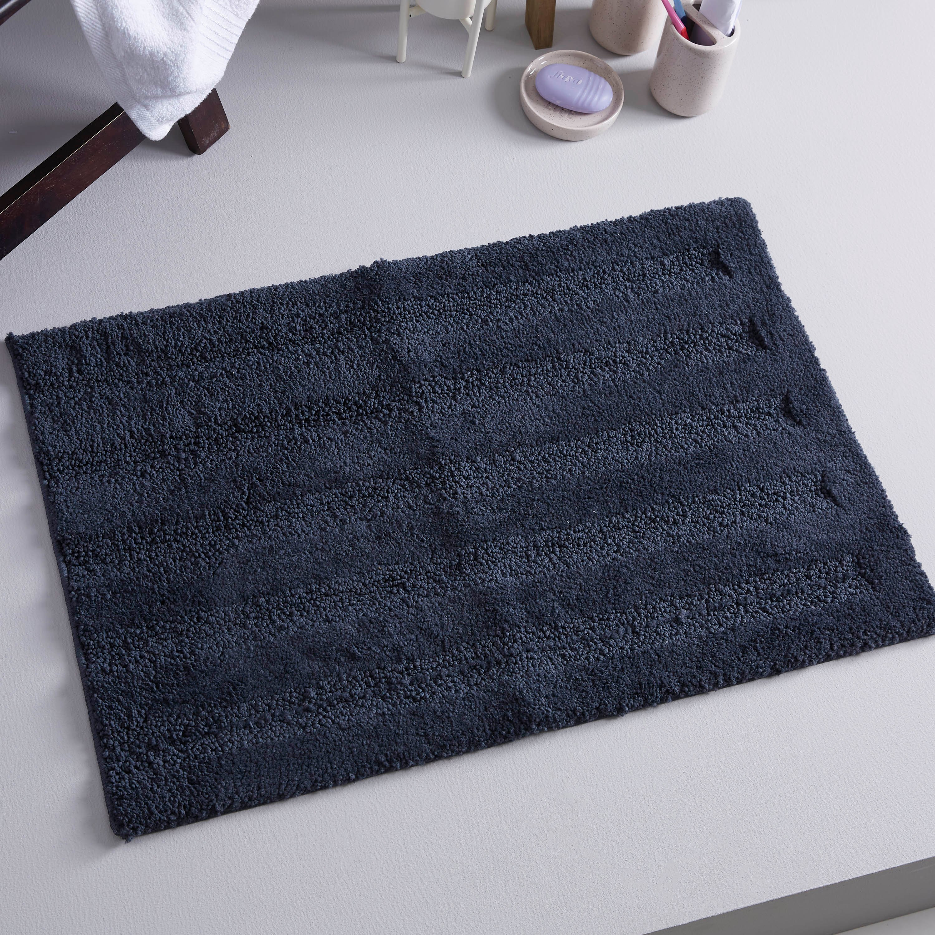 سجادة حمام مايكروفايبر مقاومة للإنزلاق من جافين - 50x75 سم-hbxbedroom-floorcoverings-bathmats-image-1