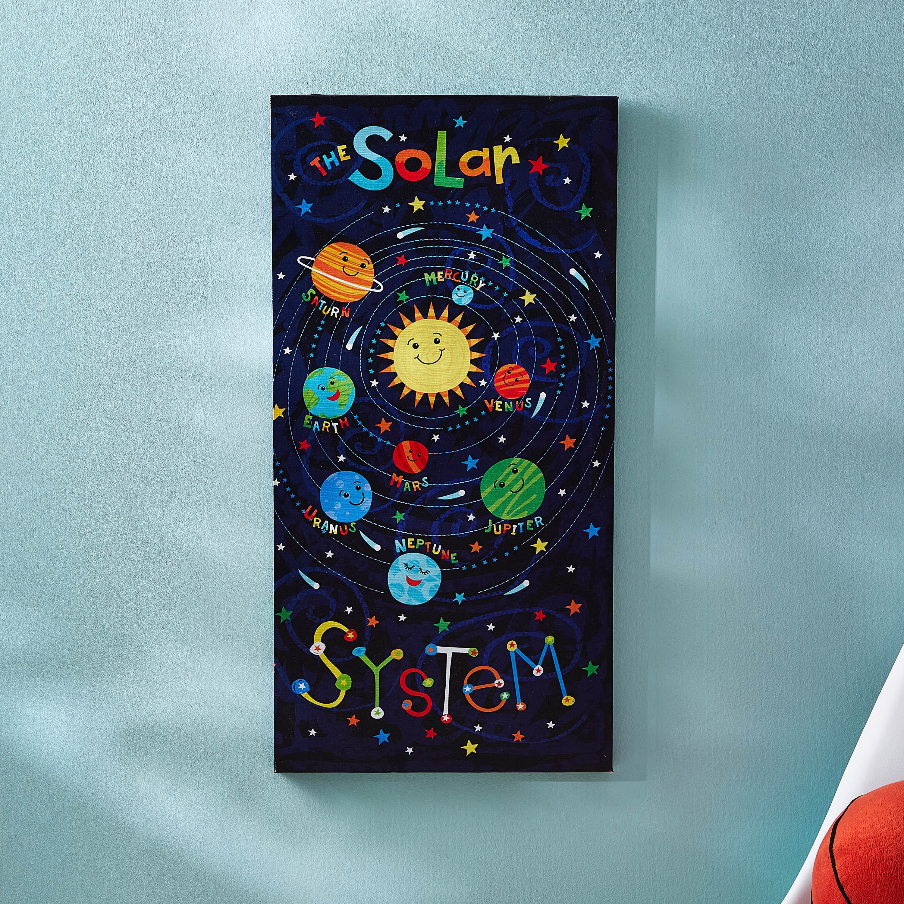 Artistry Solar System Printed Canvas-hbxhomeware-hbxkidsandyouth-image-1