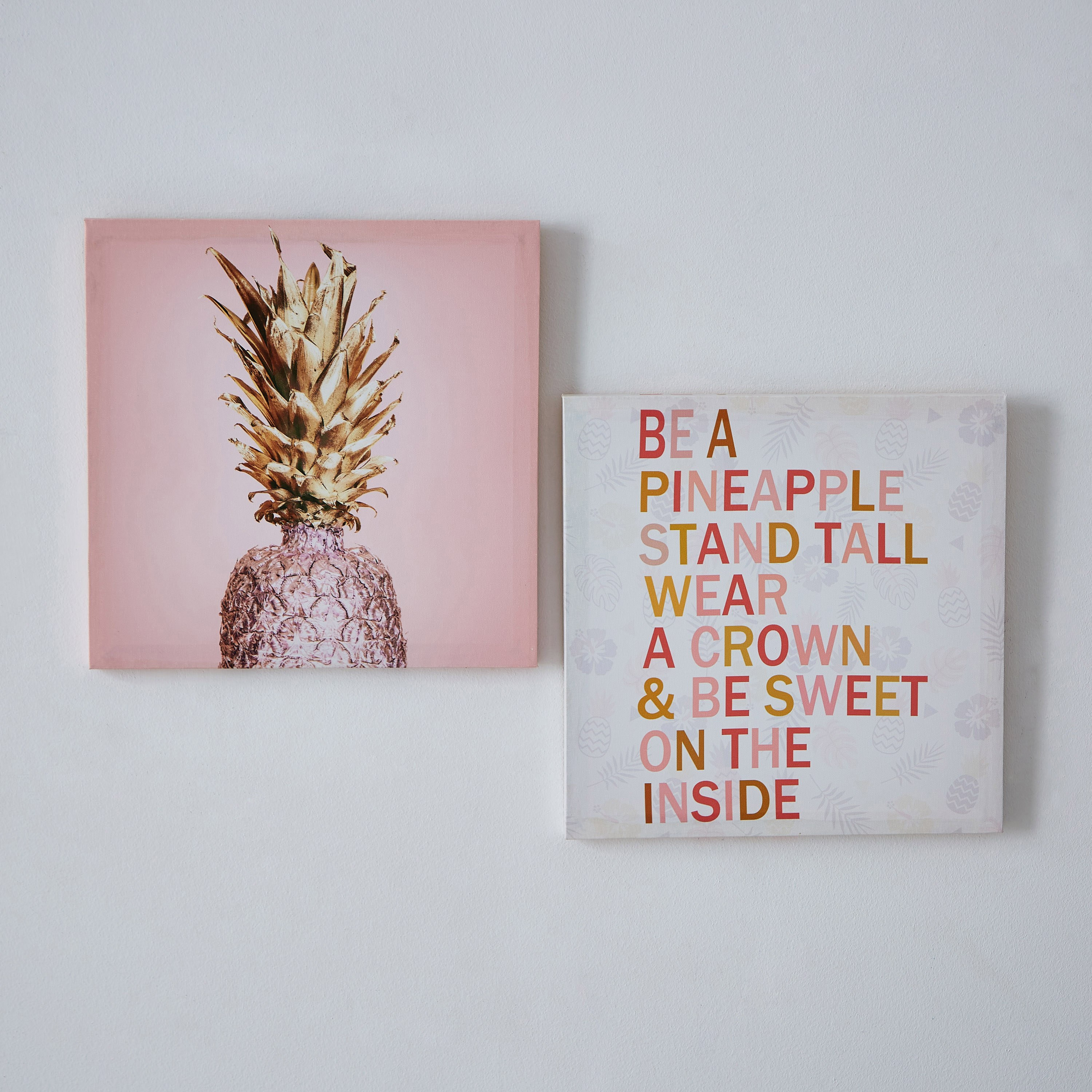 لوحة كانفاس بطبعات أناناس من آرتيستري - طقم من قطعتين-hbxhomeware-hbxkidsandyouth-image-1