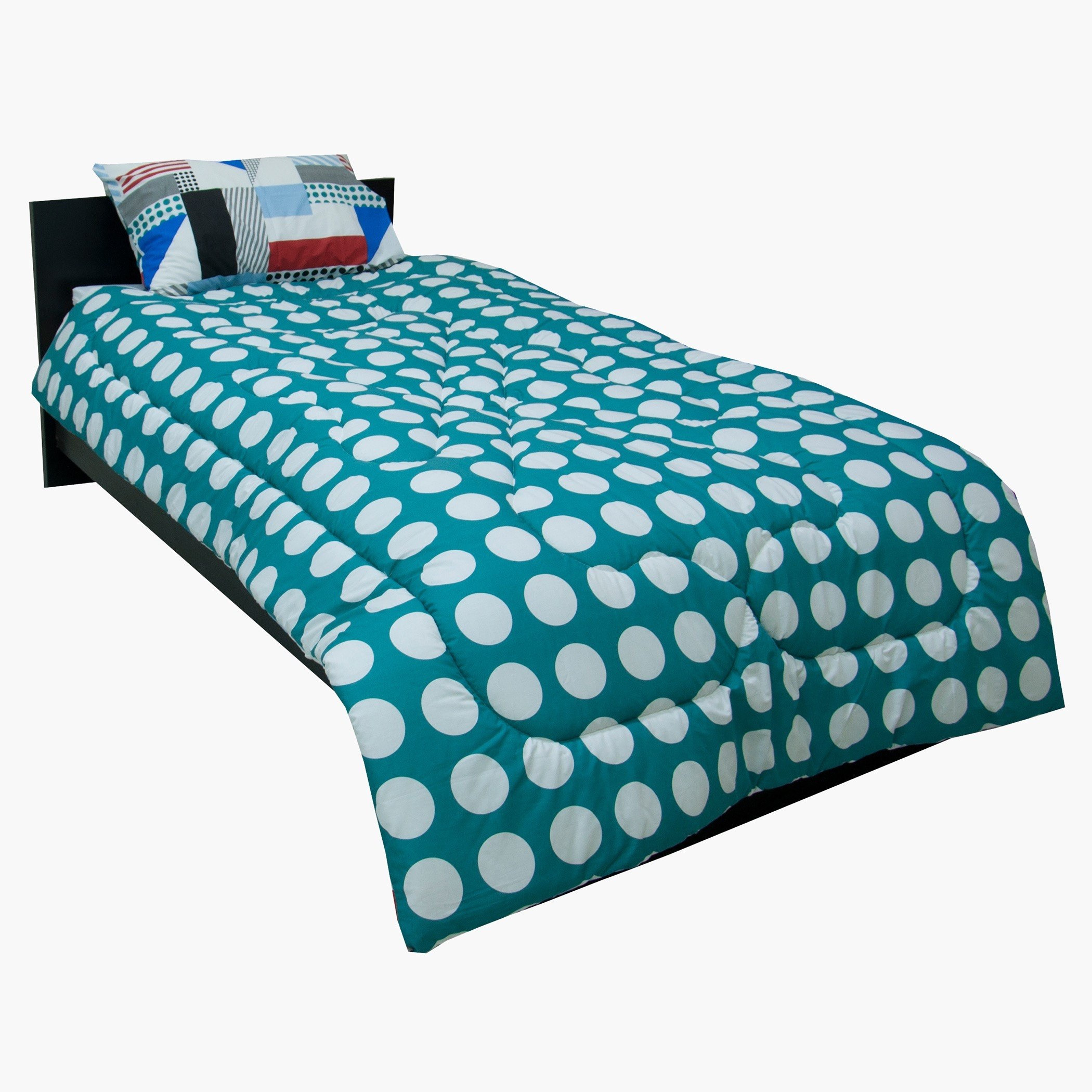 Vitric Geometric 2-Piece Single Comforter Set - 135x220 cm-hbxhomeware-hbxkidsandyouth-image-3