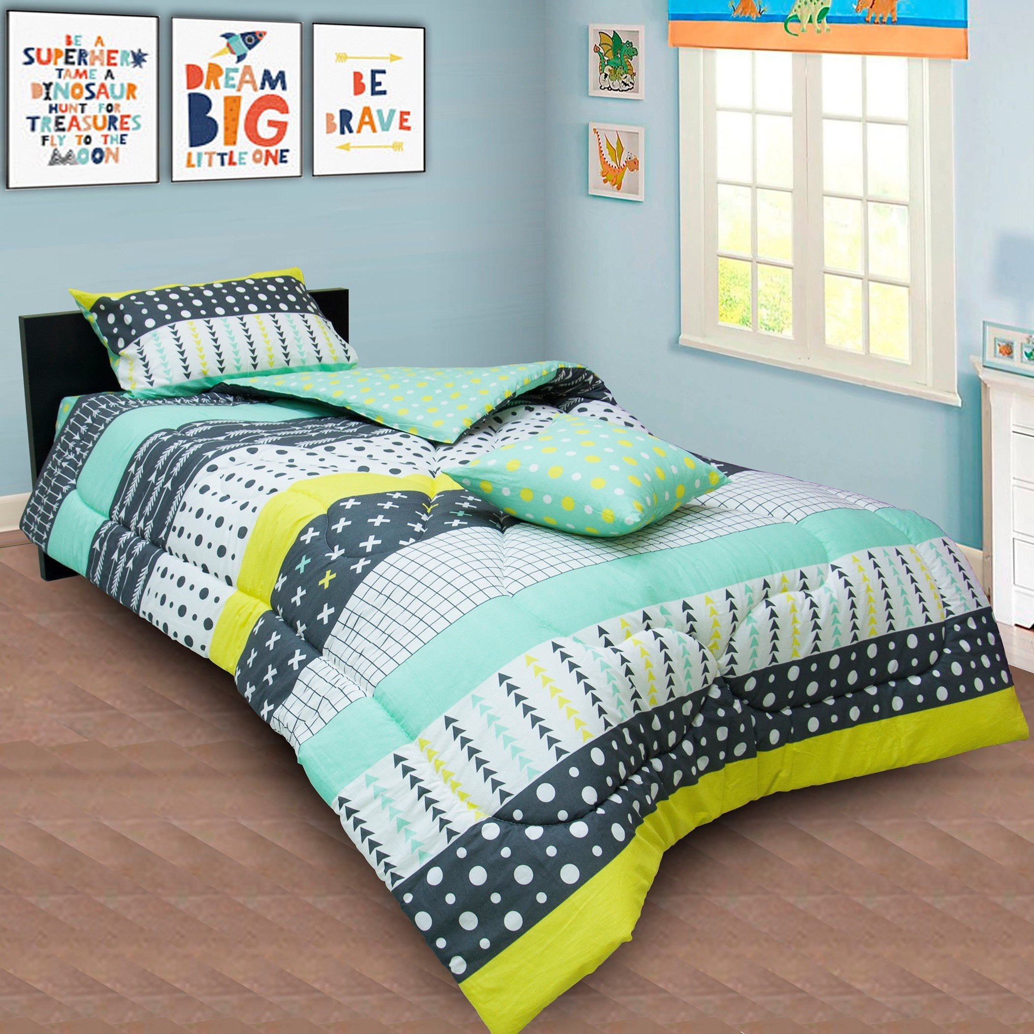 طقم لحاف توين 4 قطع أدفينتشر من هومي - 160x220 سم-hbxhomeware-hbxkidsandyouth-image-1