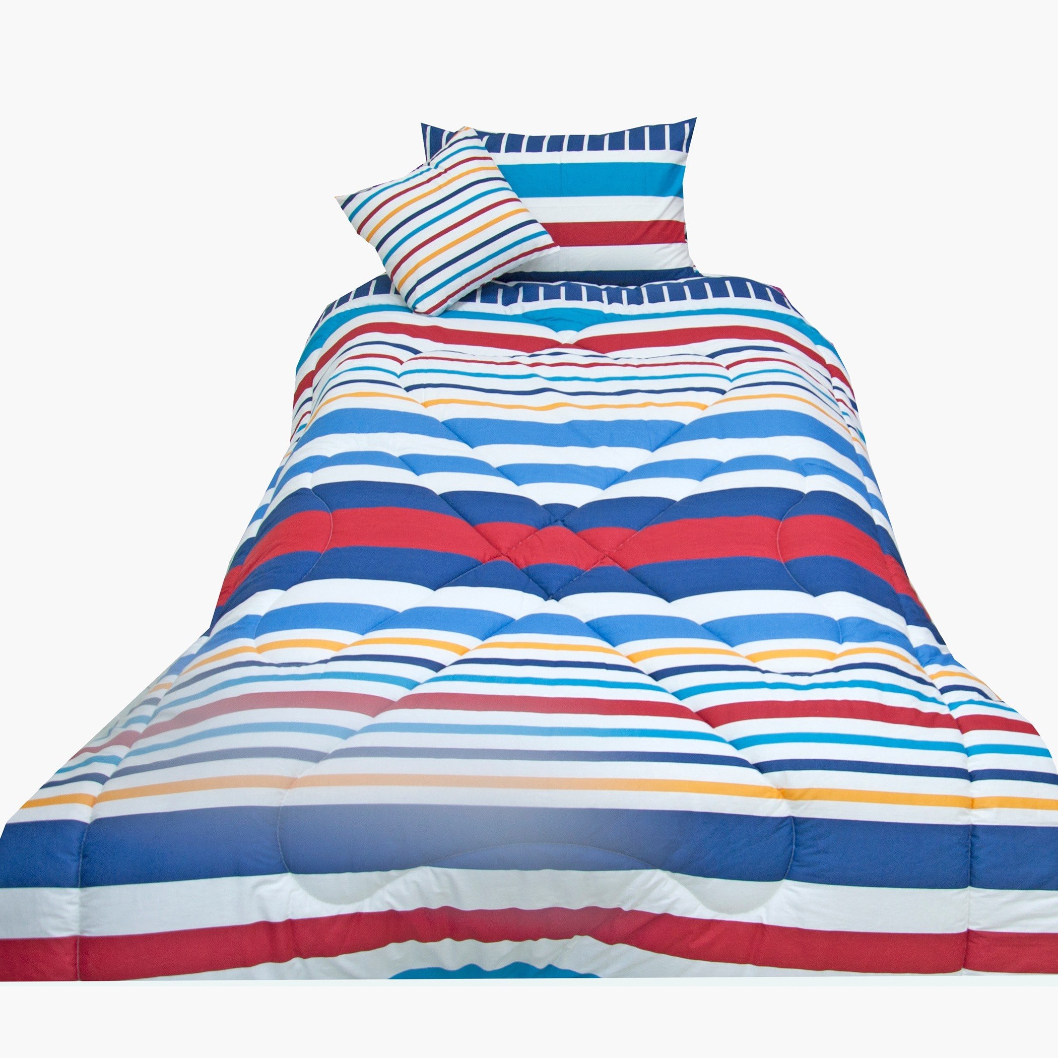طقم لحاف مزدوج مخطط 3 قطع من هومي - 160x220 سم -hbxhomeware-hbxkidsandyouth-image-4
