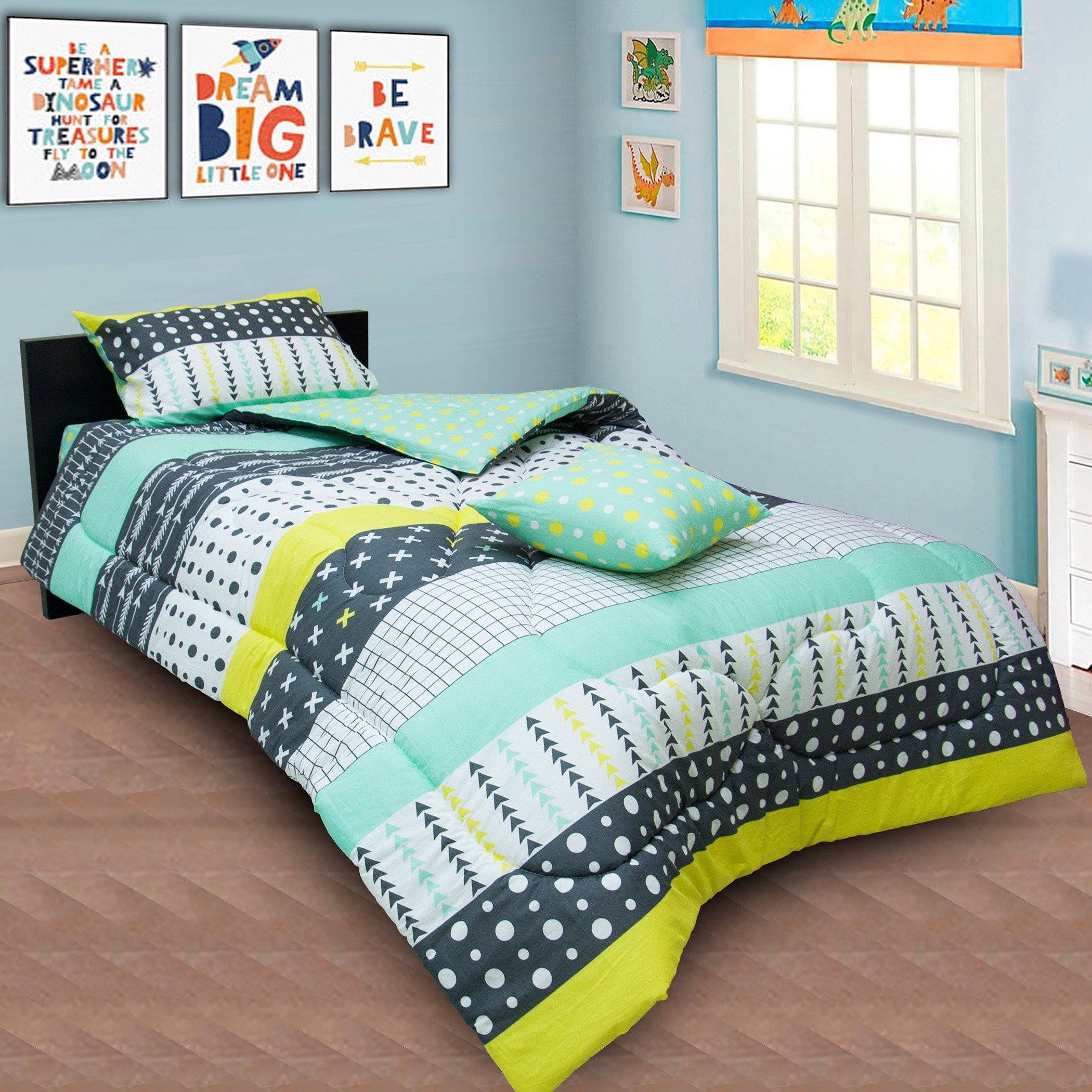 طقم لحاف مزدوج 3 قطع أدفينتشر من هومي - 160x220 سم-hbxhomeware-hbxkidsandyouth-image-1