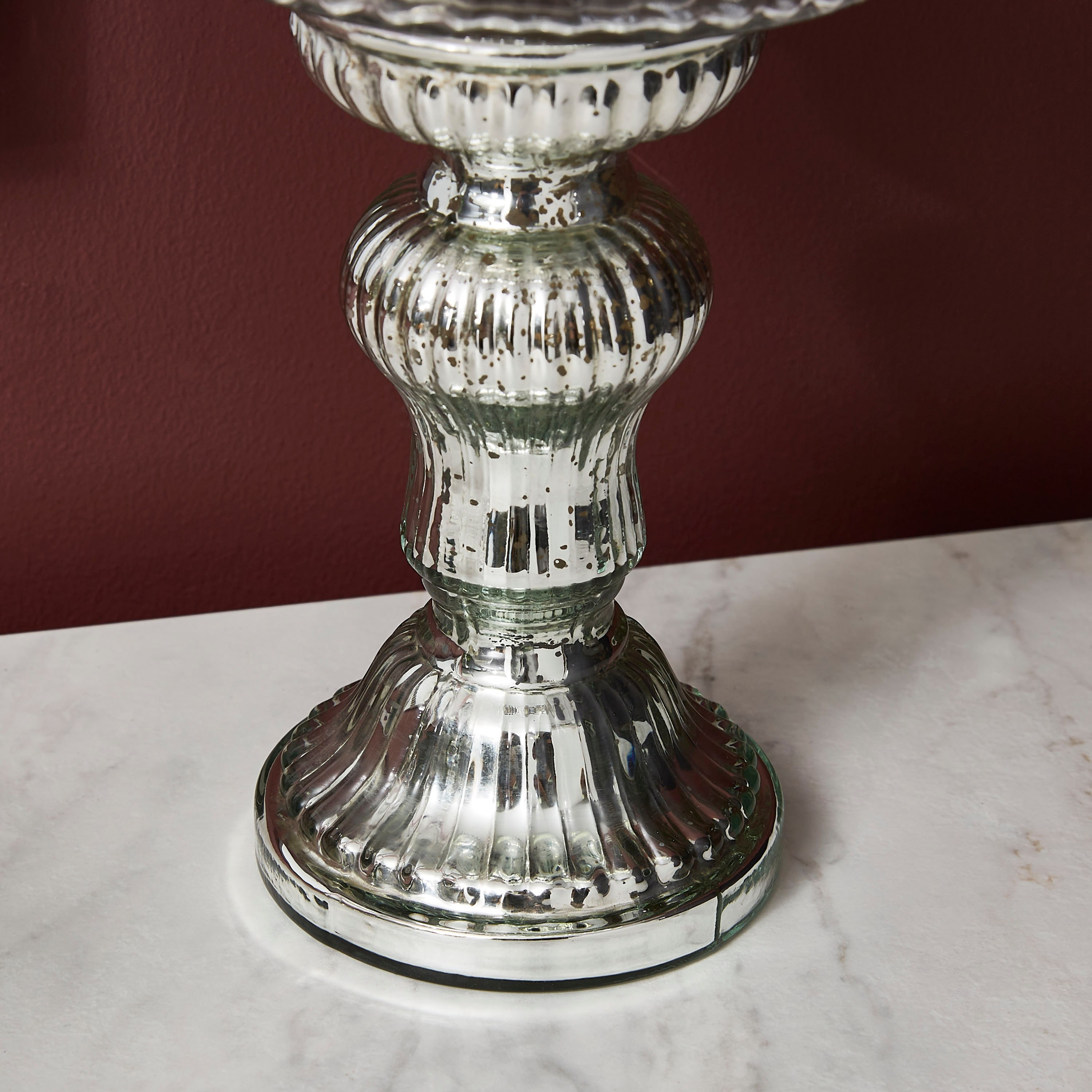 حامل شموع مع فانوس زجاجي من أروها- 34 سم-hbxlivingroom-decorandaccessories-candleholders-image-3