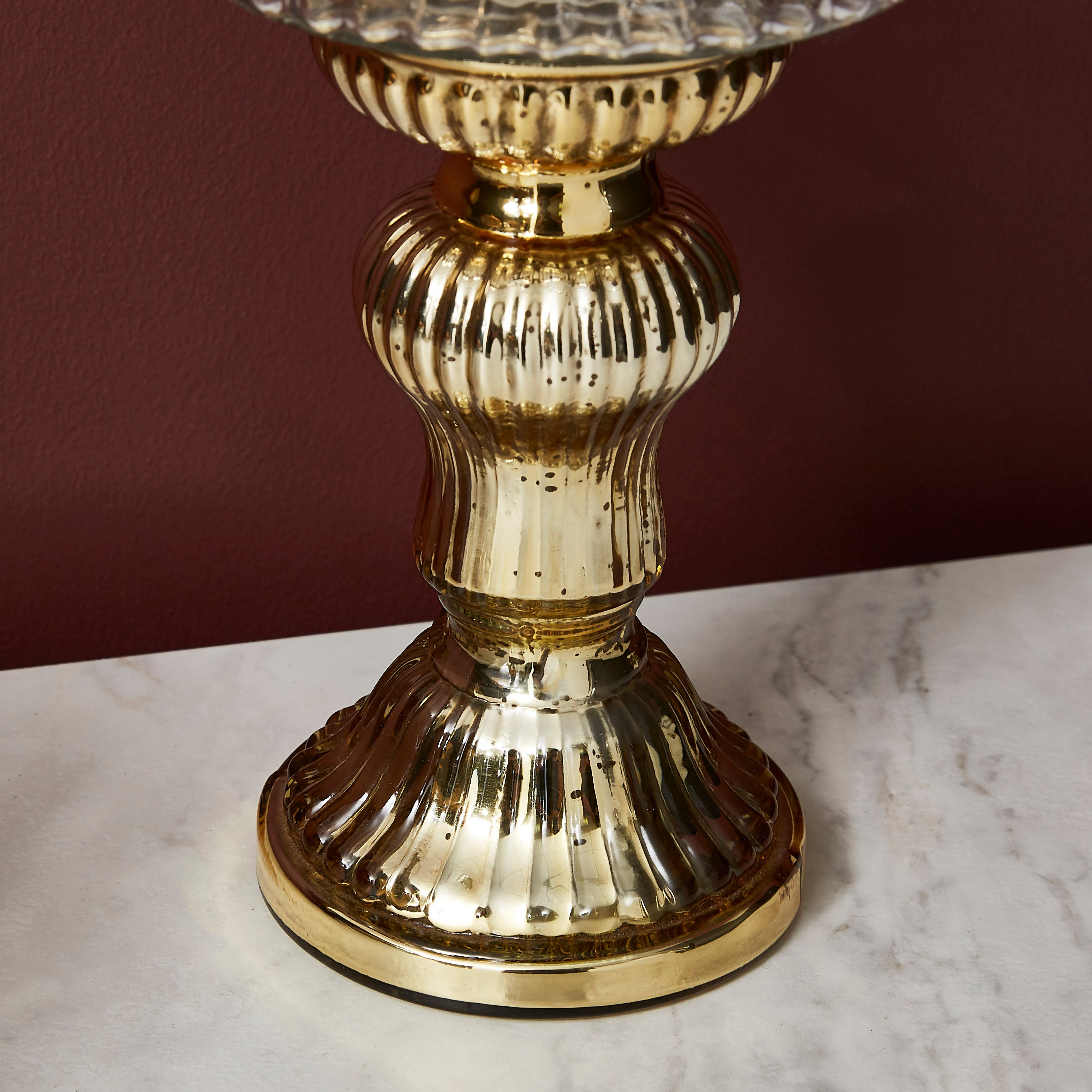 حامل شموع بتصميم فانوس زجاجي من أروها-hbxlivingroom-decorandaccessories-candleholders-image-3