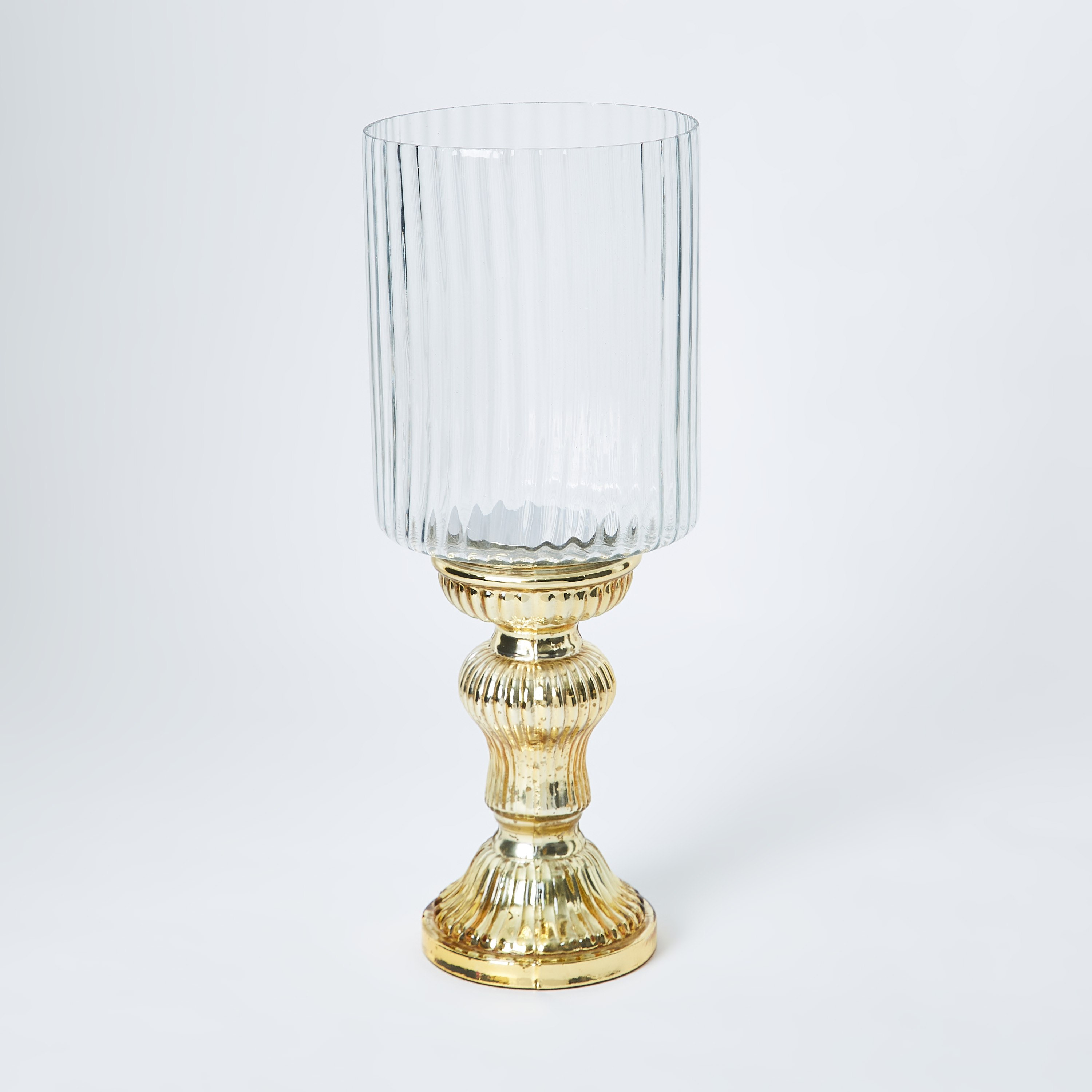 حامل شموع بتصميم فانوس زجاجي من أروها-hbxlivingroom-decorandaccessories-candleholders-image-5