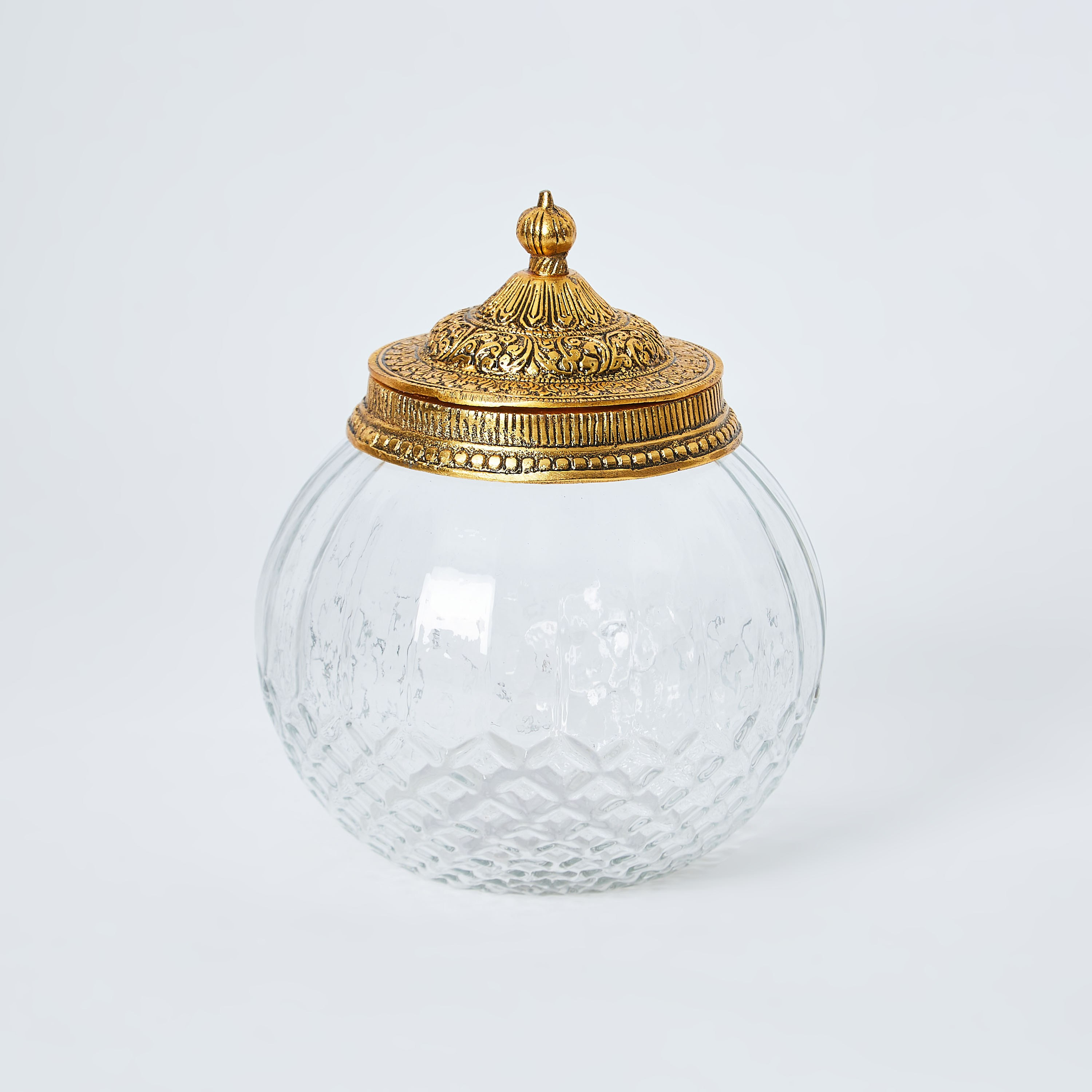 وعاء تخزين زجاجي بغطاء من أروها-hbxhomeware-homedecor-figurinesandornaments-image-5