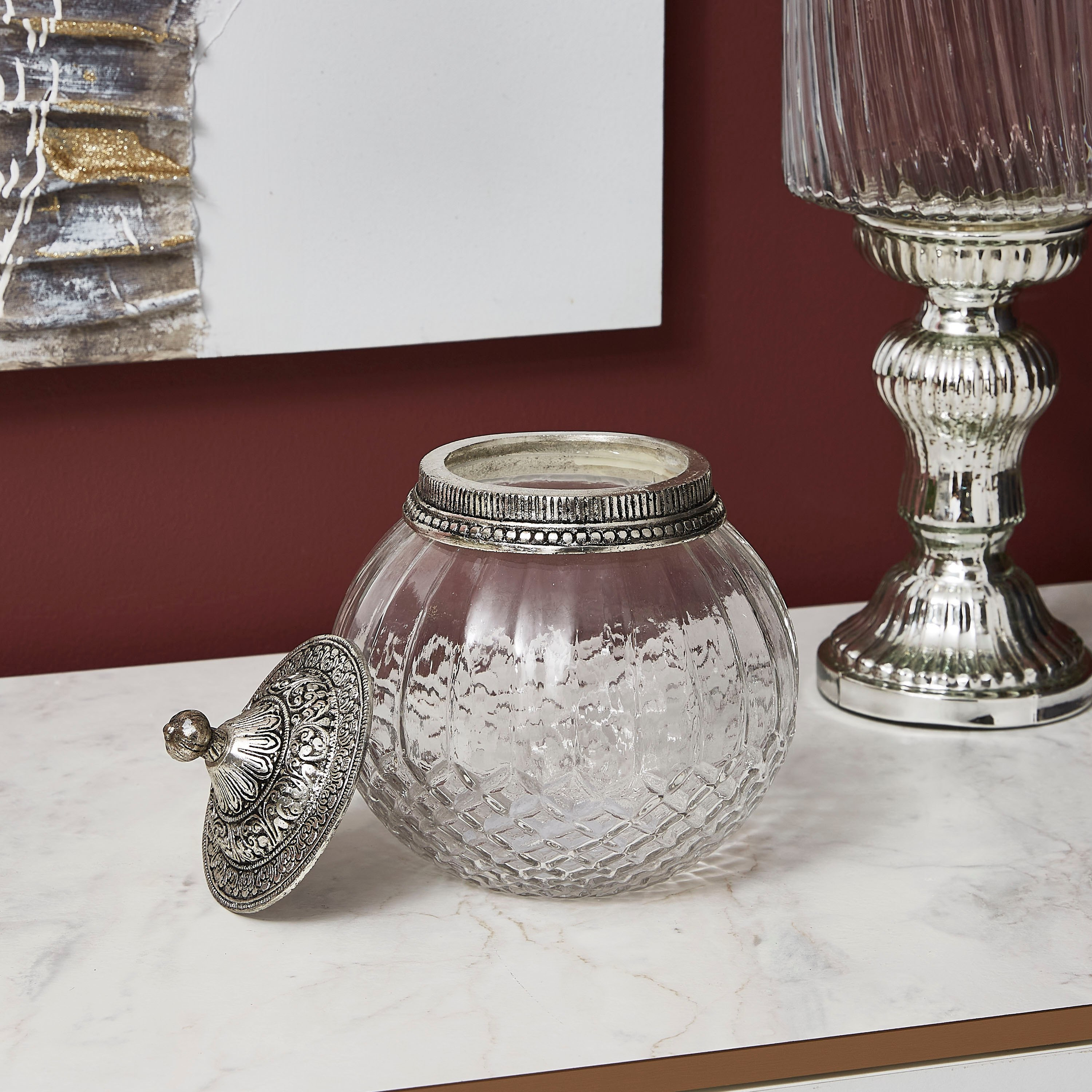 جرة تخزين زجاجية بغطاء من أروها-hbxhomeware-homedecor-figurinesandornaments-image-2