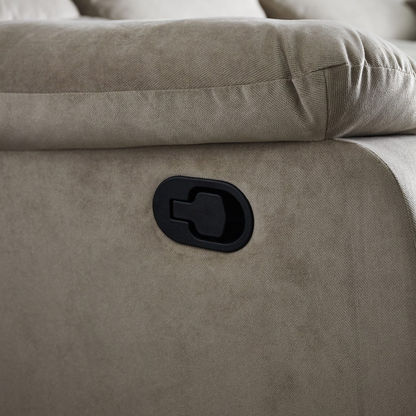 Jasper 3-Seater Fabric Recliner Sofa