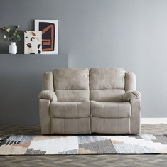 Jasper 2-Seater Fabric Recliner Sofa