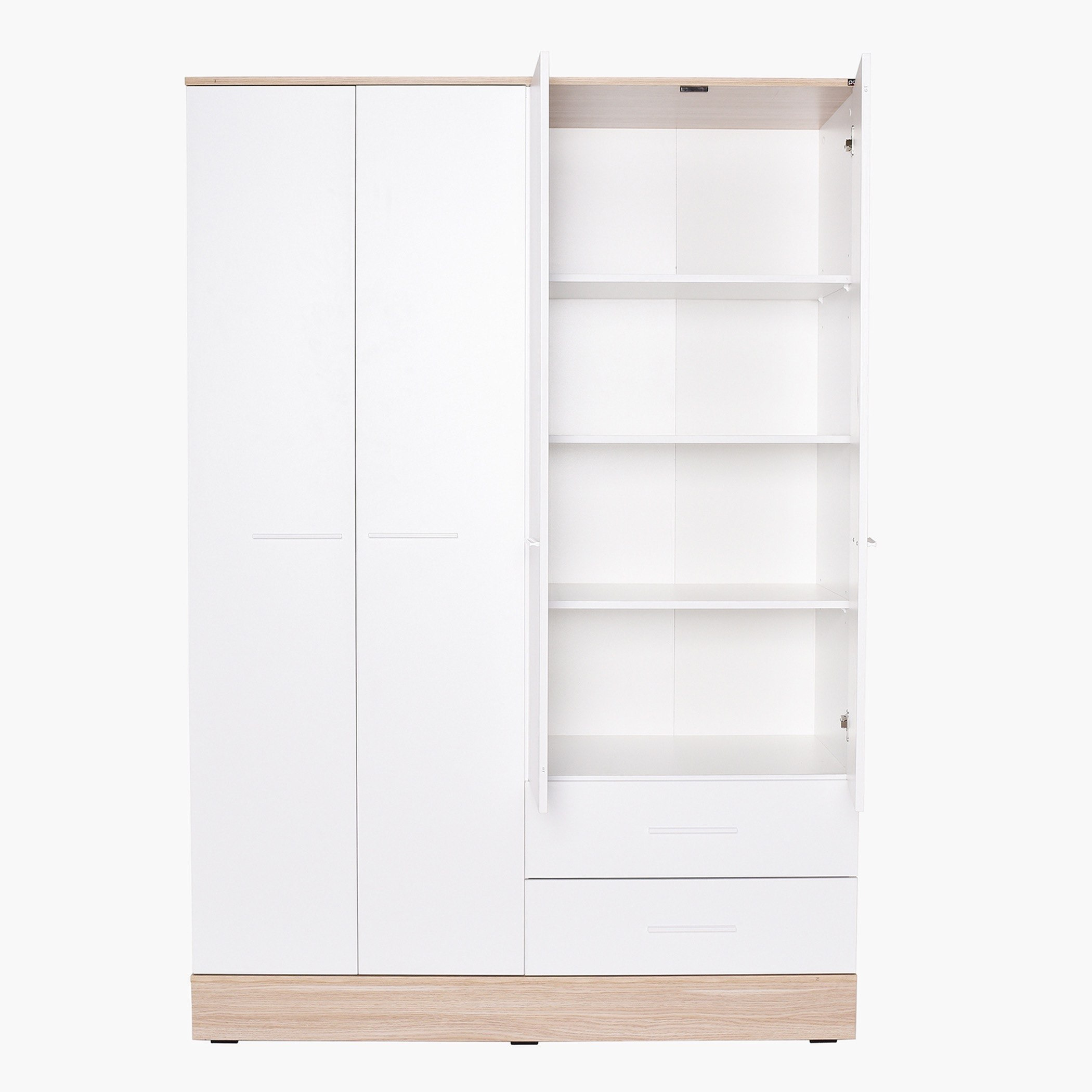 خزانة ملابس 4 أبواب بدرجين - إيفا من موڤو-hbxfurniture-wardrobes-image-9