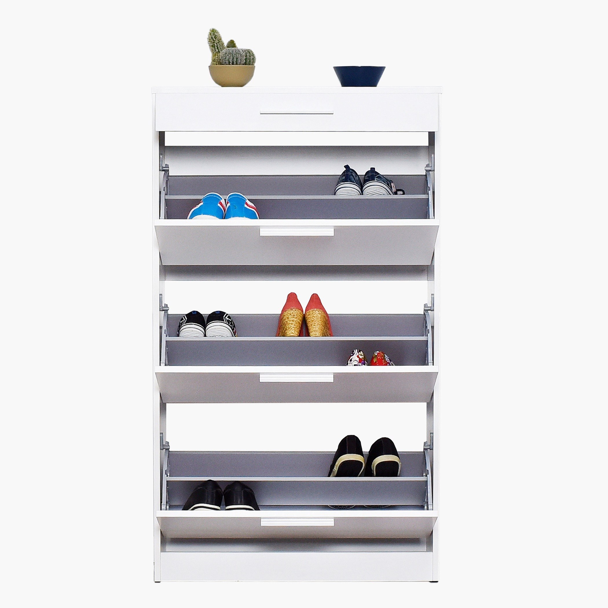 خزانة أحذية لـ 21 زوج بـ3 أبواب ودرج من بودروم-hbxbedroom-shoecabinetsandracks-image-7