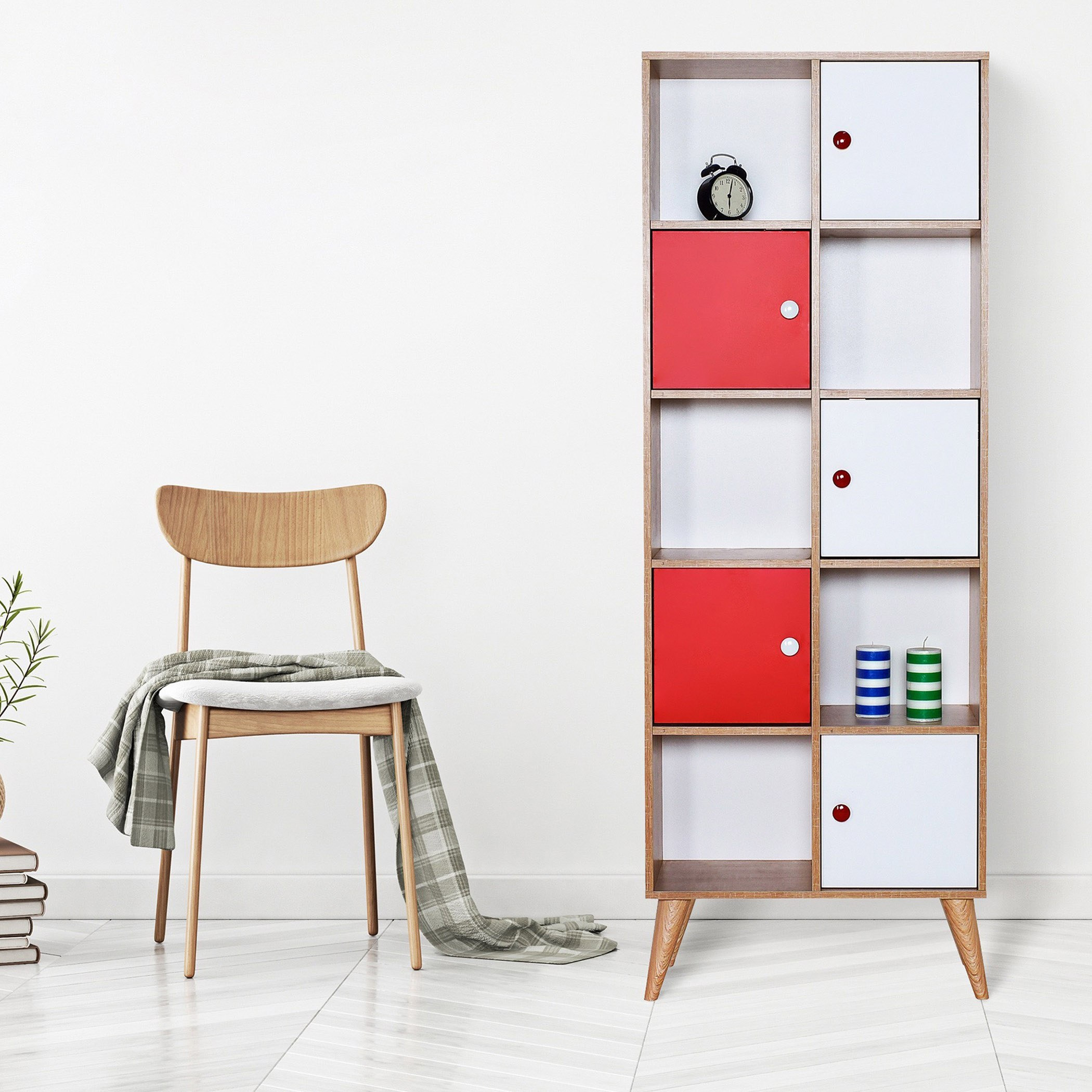 Bodrum 5-Door Bookcase-hbxfurniture-office-bookcases-image-1