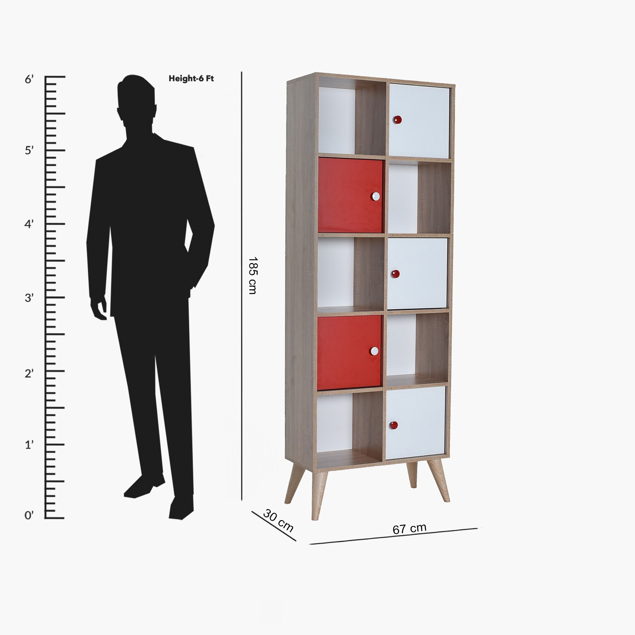 Bodrum 5-Door Bookcase-hbxfurniture-office-bookcases-image-13